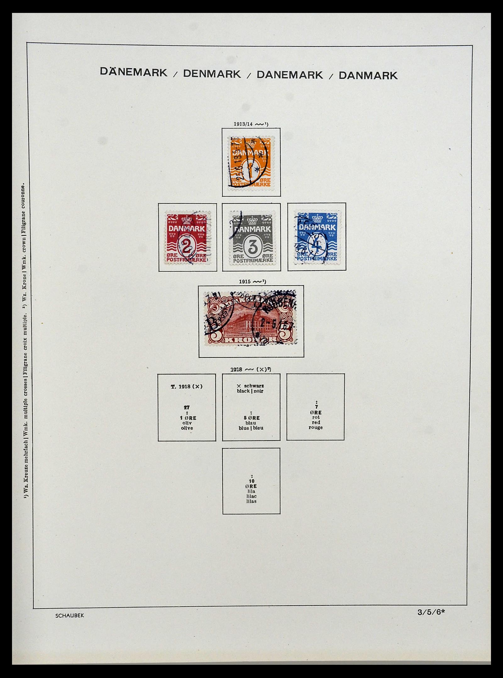 34312 010 - Postzegelverzameling 34312 Scandinavië 1855-1965.