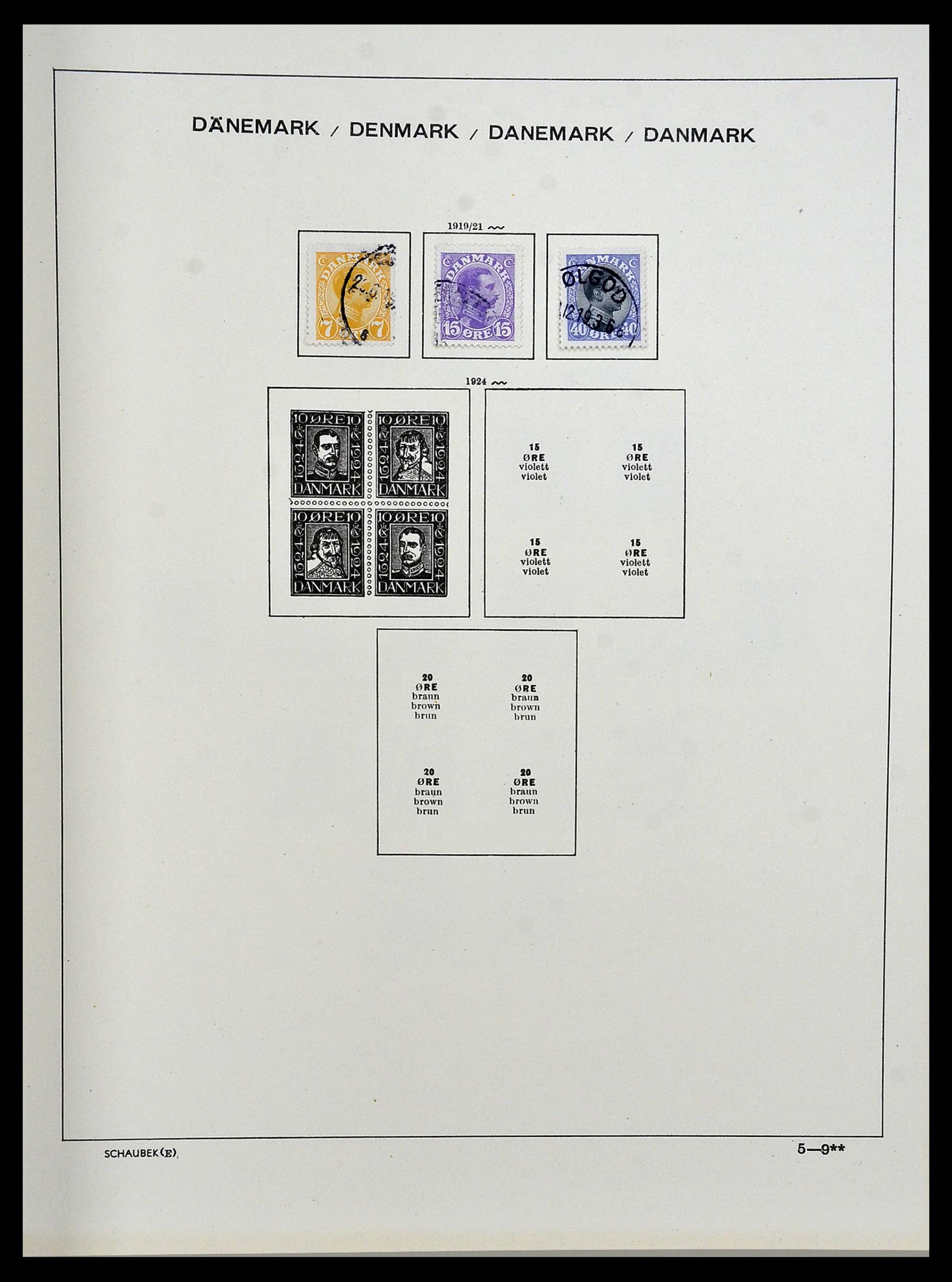 34312 014 - Postzegelverzameling 34312 Scandinavië 1855-1965.