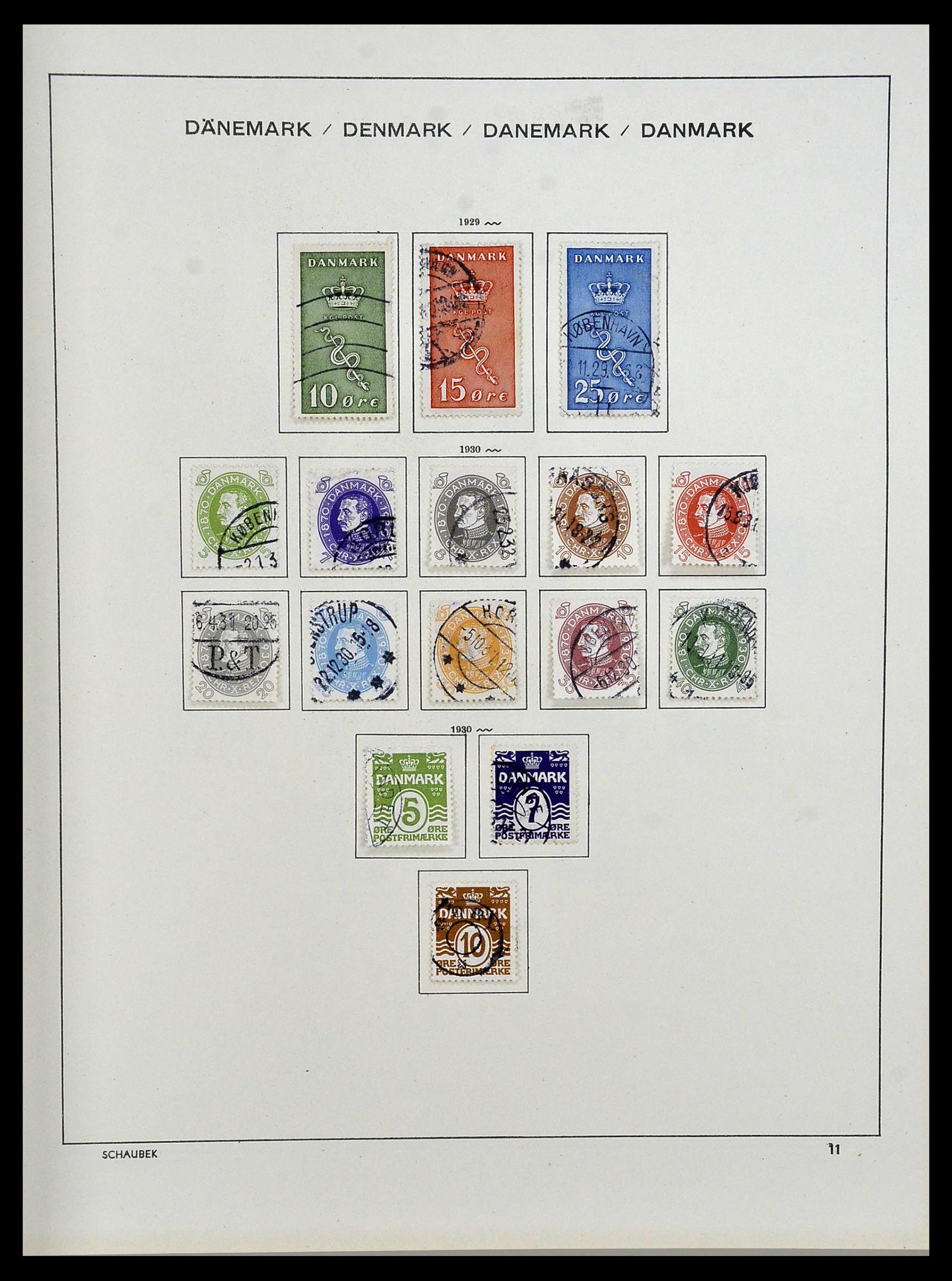 34312 016 - Postzegelverzameling 34312 Scandinavië 1855-1965.