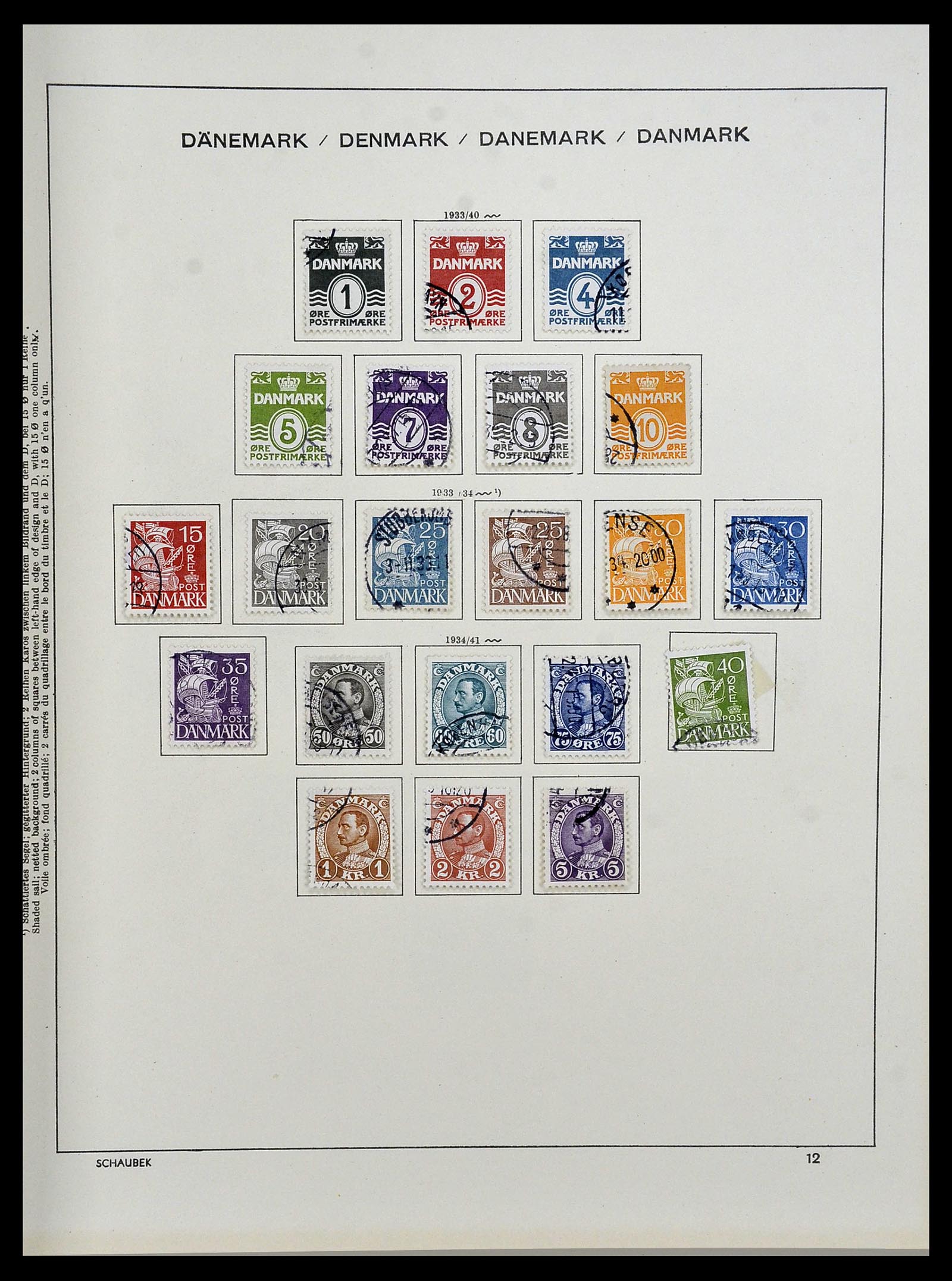 34312 017 - Postzegelverzameling 34312 Scandinavië 1855-1965.