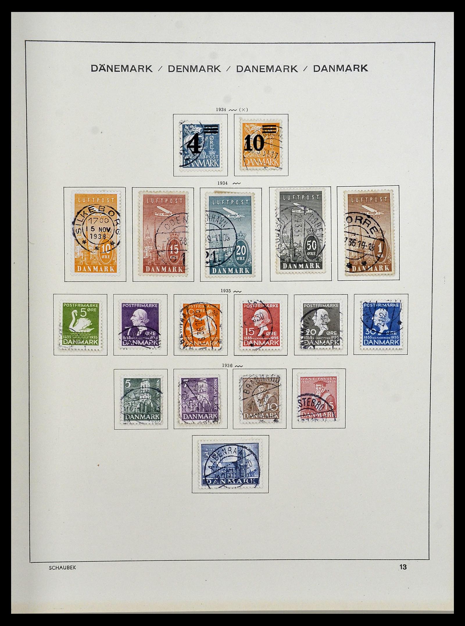 34312 018 - Postzegelverzameling 34312 Scandinavië 1855-1965.