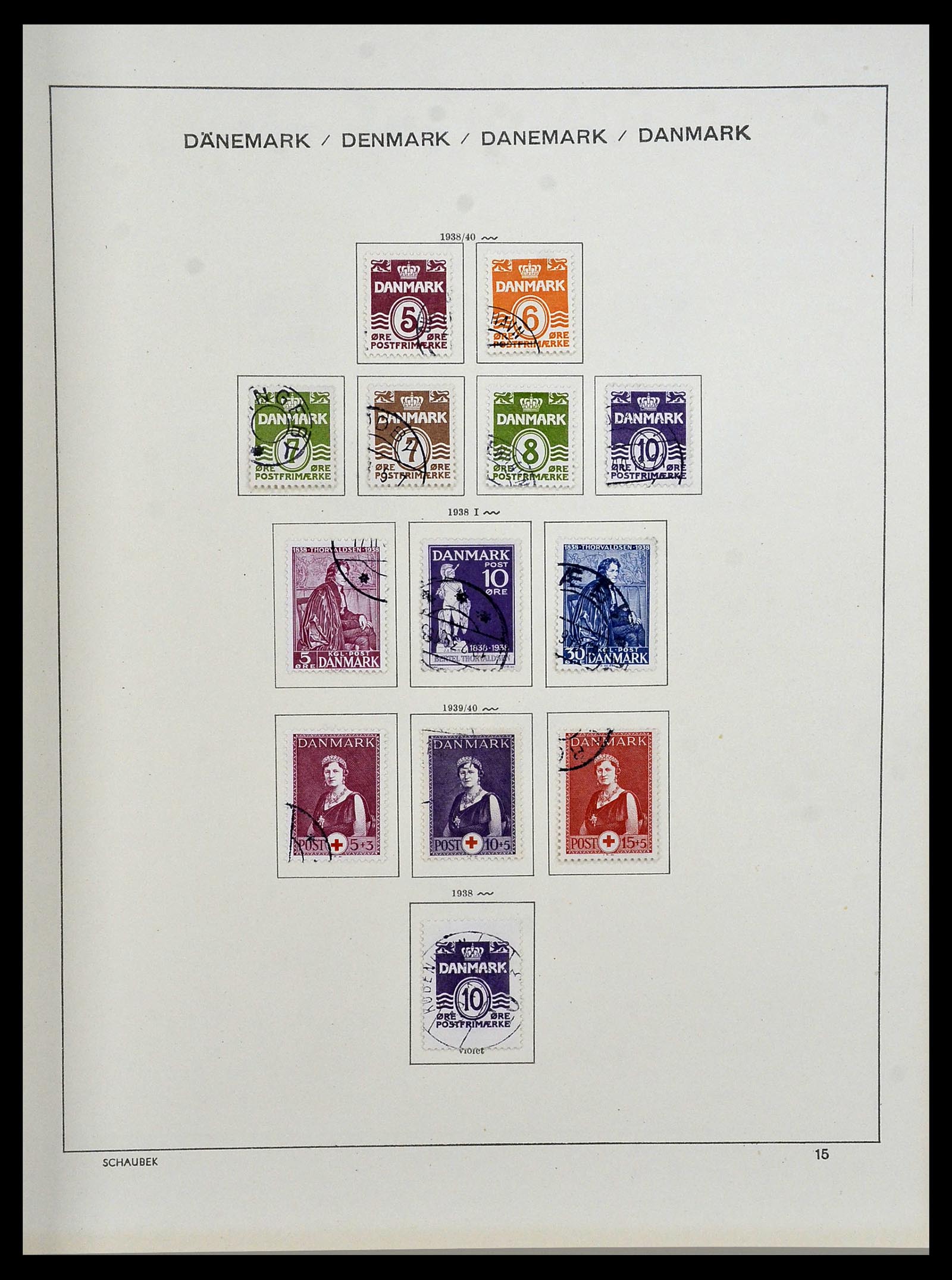 34312 020 - Postzegelverzameling 34312 Scandinavië 1855-1965.