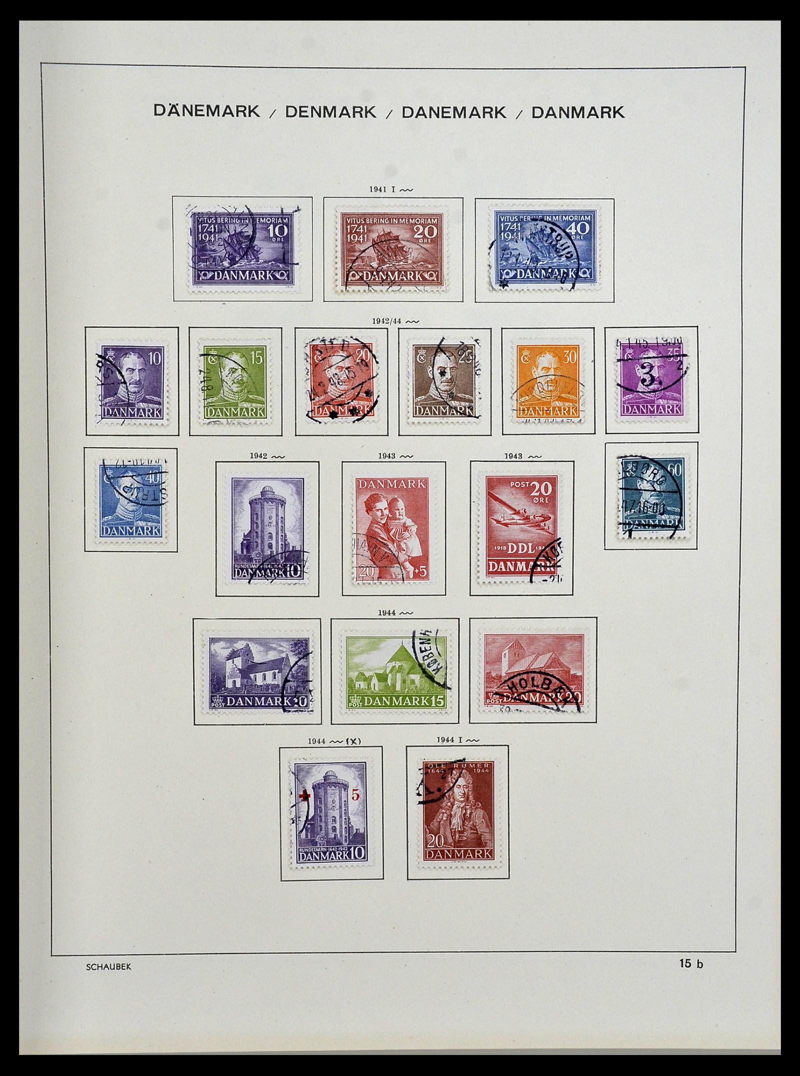 34312 022 - Postzegelverzameling 34312 Scandinavië 1855-1965.