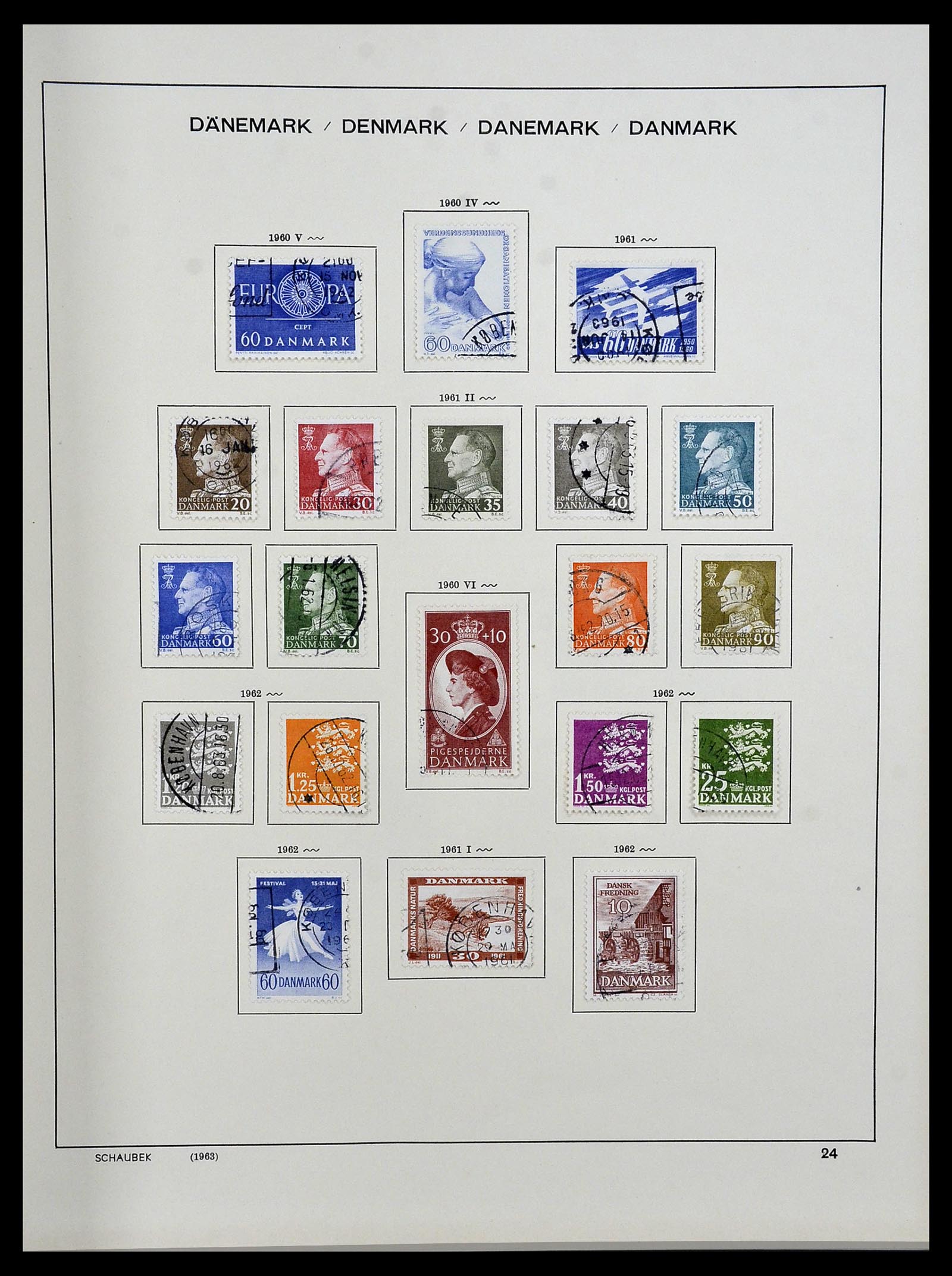 34312 031 - Postzegelverzameling 34312 Scandinavië 1855-1965.