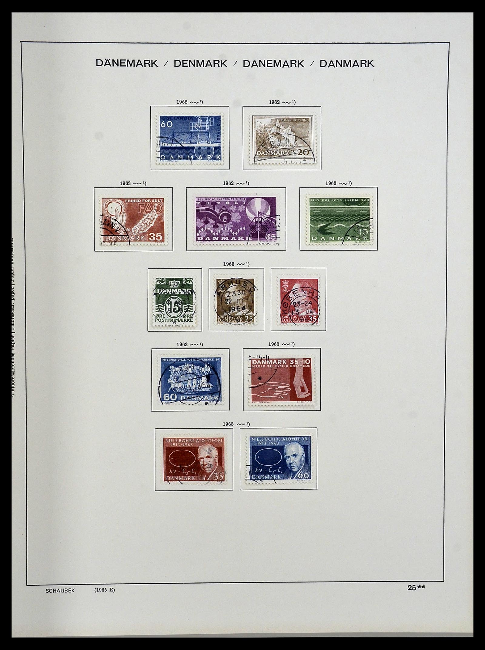 34312 034 - Postzegelverzameling 34312 Scandinavië 1855-1965.