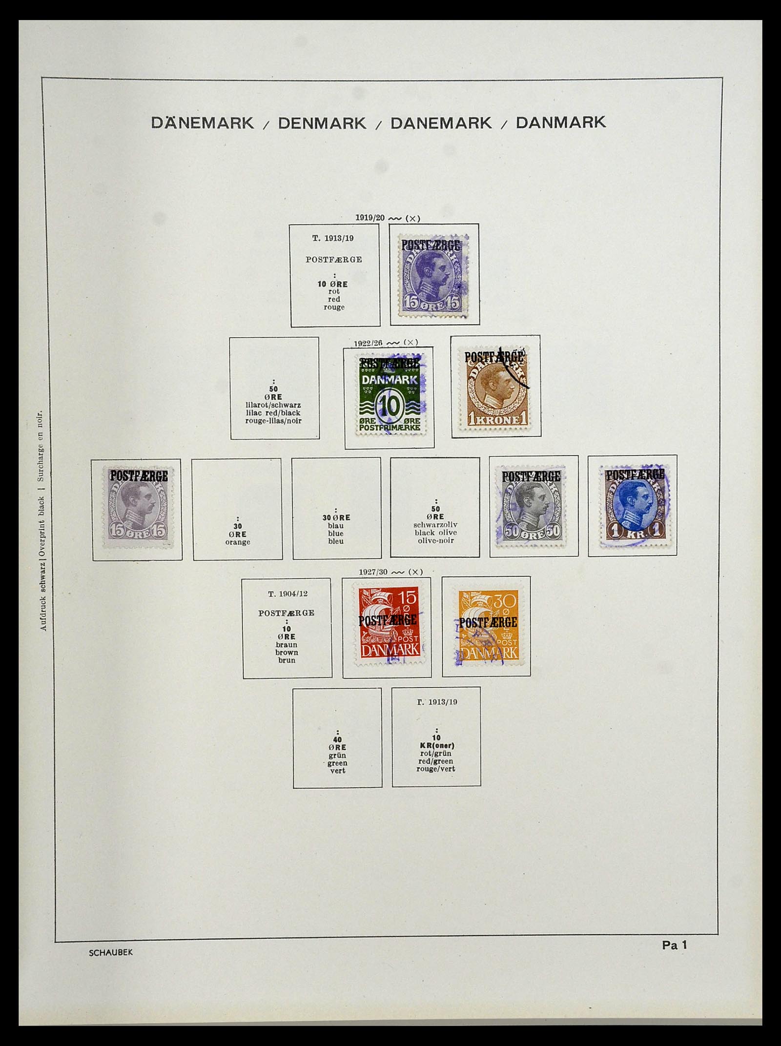 34312 042 - Postzegelverzameling 34312 Scandinavië 1855-1965.