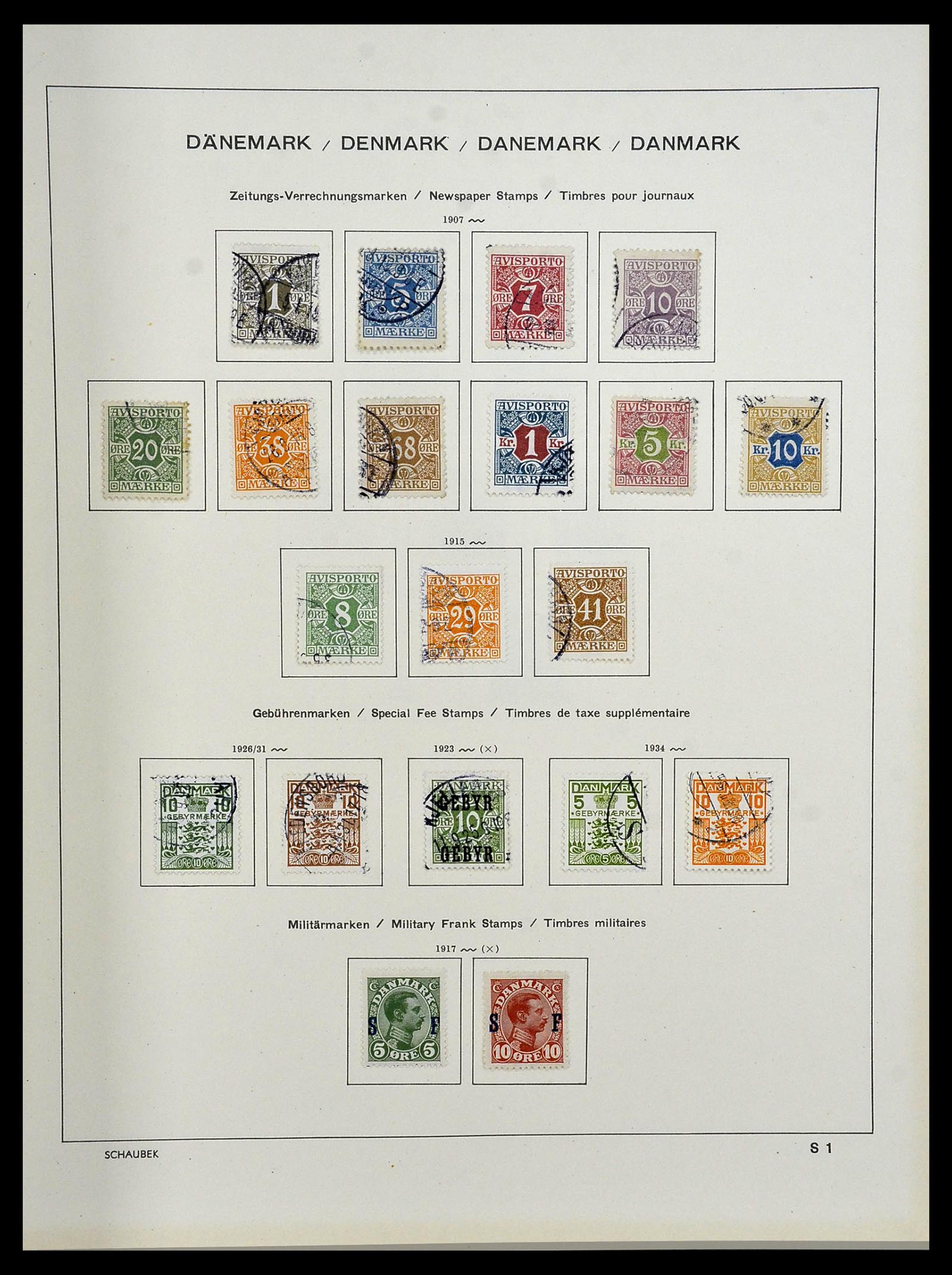 34312 045 - Postzegelverzameling 34312 Scandinavië 1855-1965.