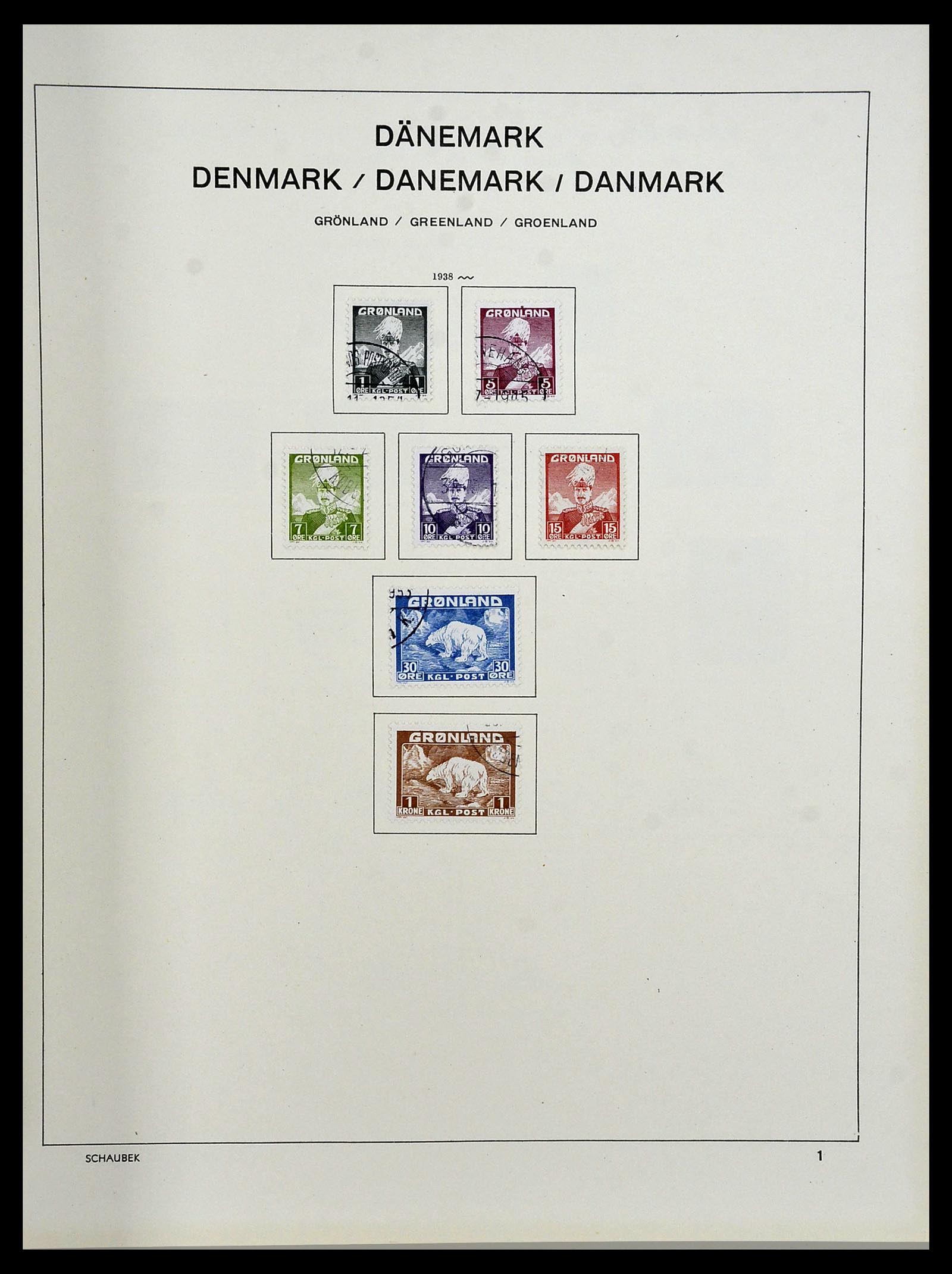 34312 047 - Postzegelverzameling 34312 Scandinavië 1855-1965.
