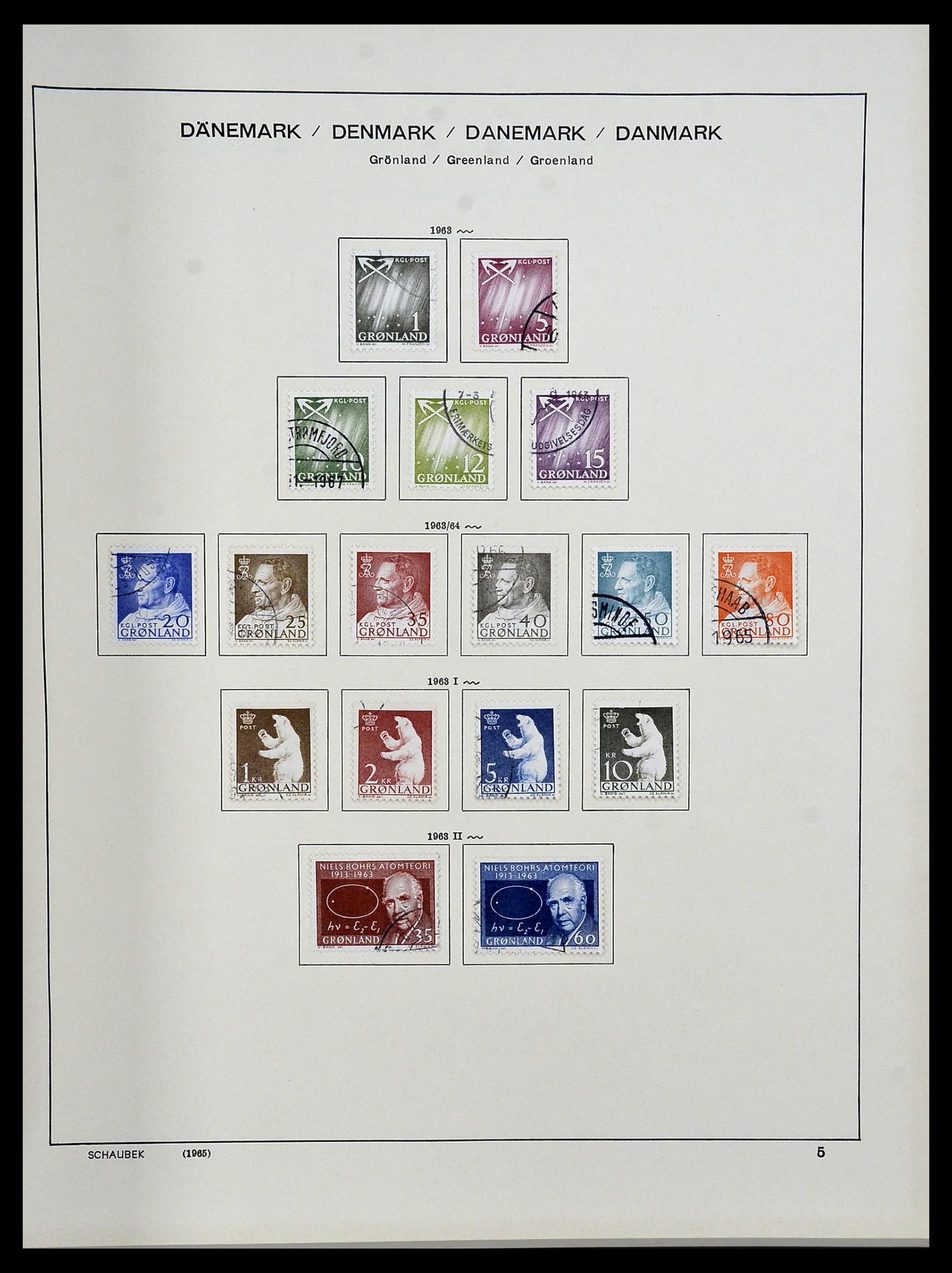 34312 050 - Postzegelverzameling 34312 Scandinavië 1855-1965.