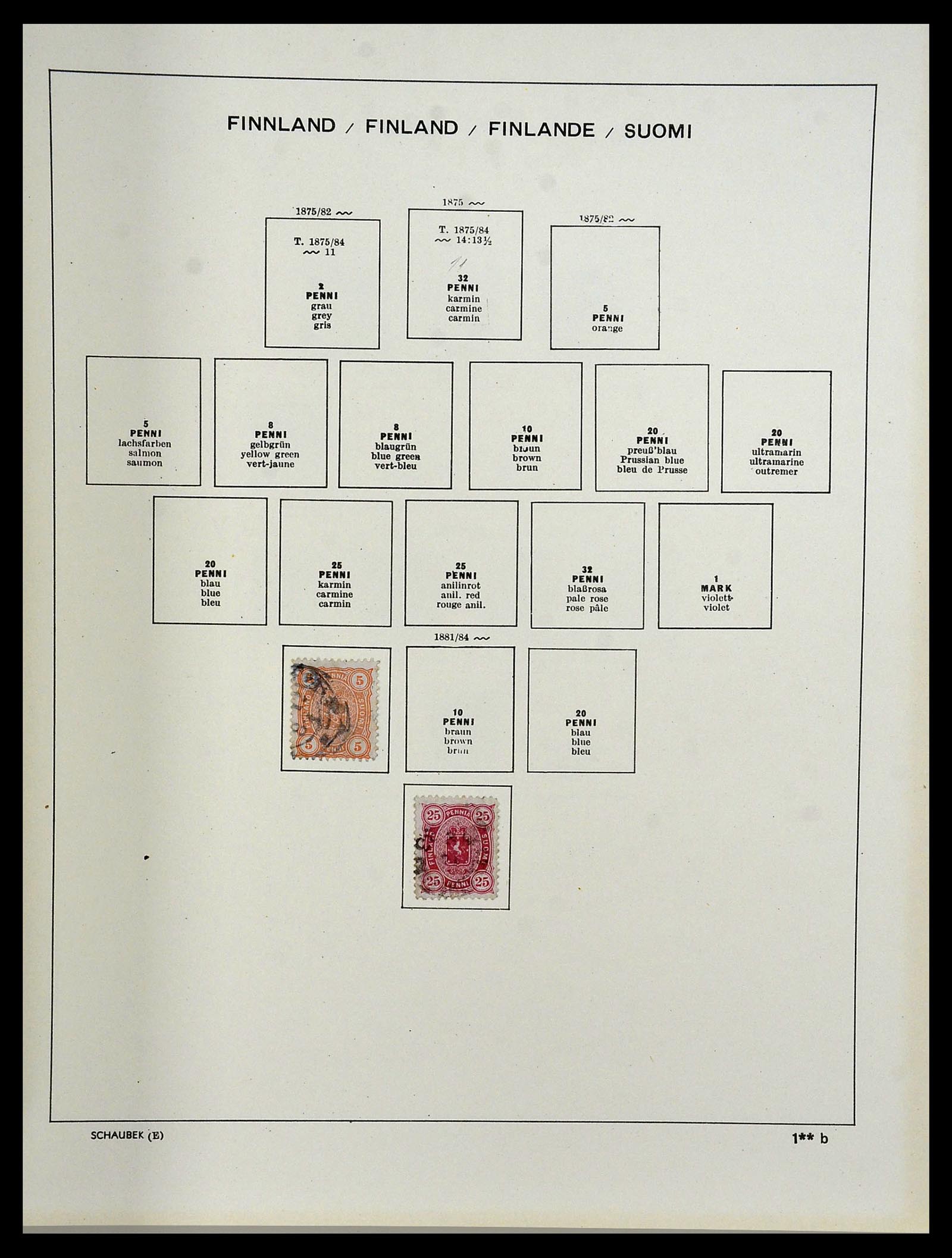 34312 053 - Postzegelverzameling 34312 Scandinavië 1855-1965.