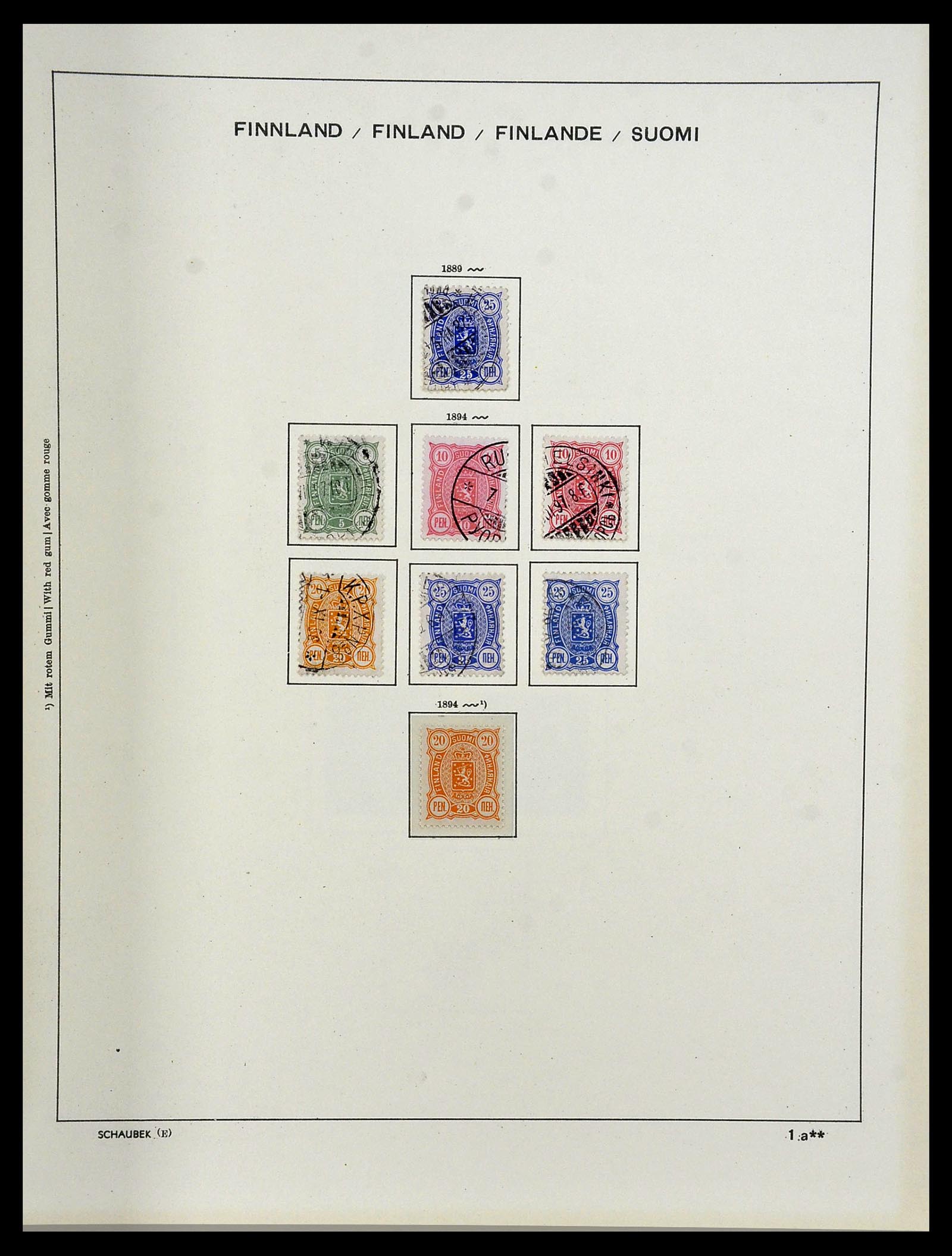 34312 055 - Postzegelverzameling 34312 Scandinavië 1855-1965.