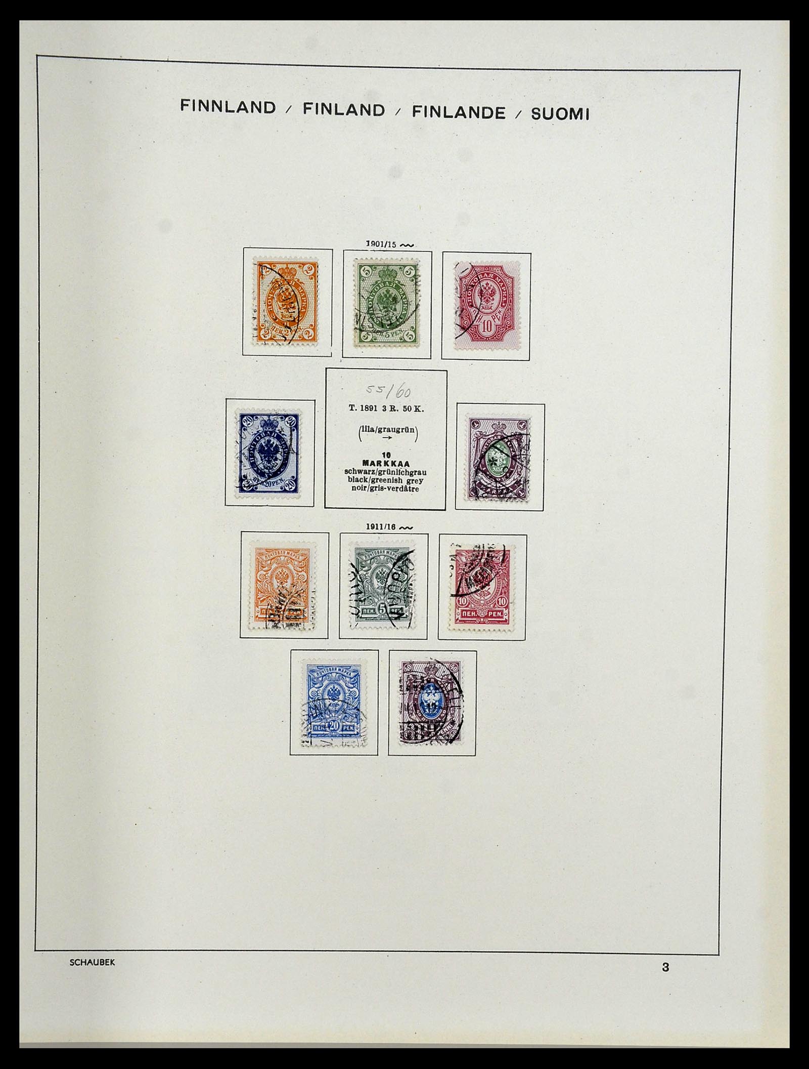 34312 056 - Postzegelverzameling 34312 Scandinavië 1855-1965.