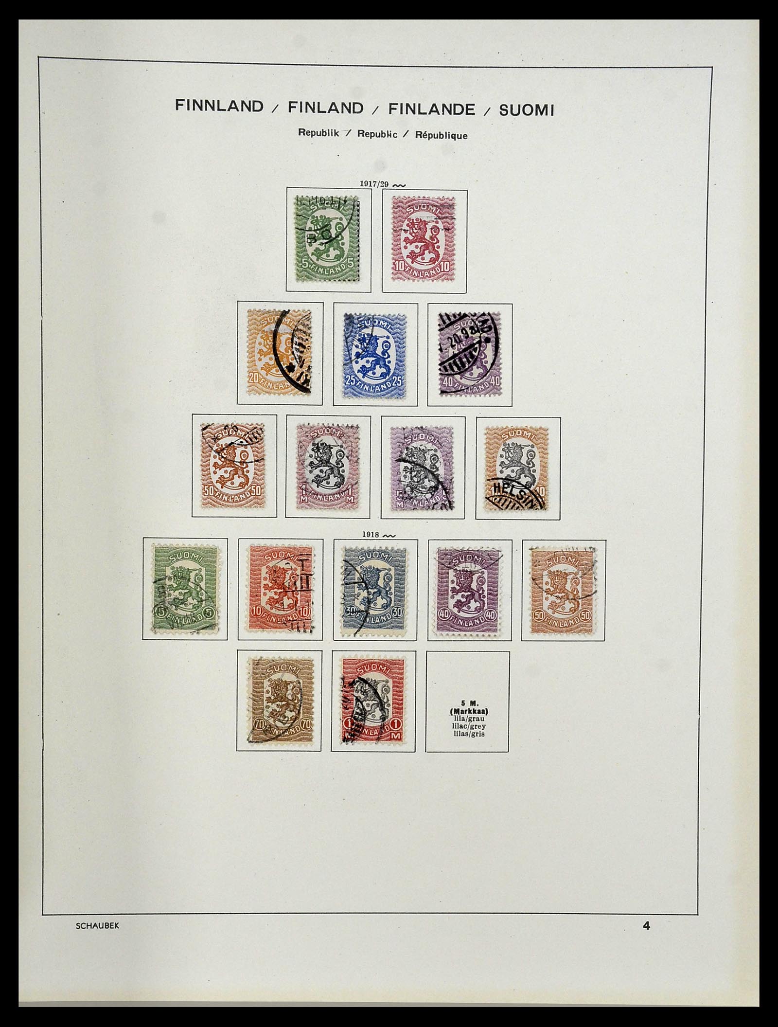 34312 058 - Stamp collection 34312 Scandinavia 1855-1965.