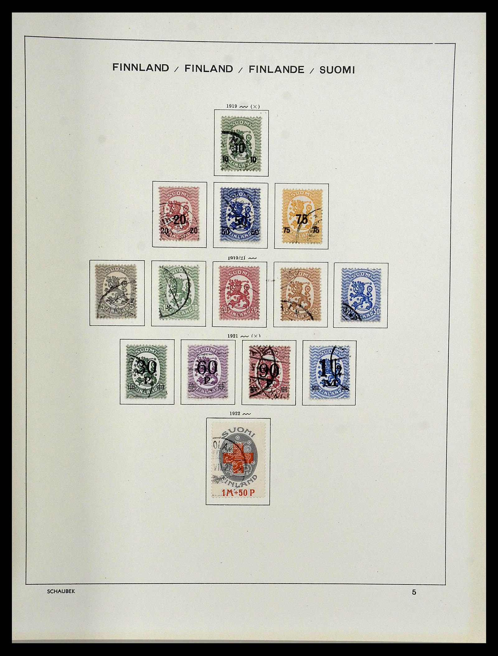 34312 059 - Postzegelverzameling 34312 Scandinavië 1855-1965.