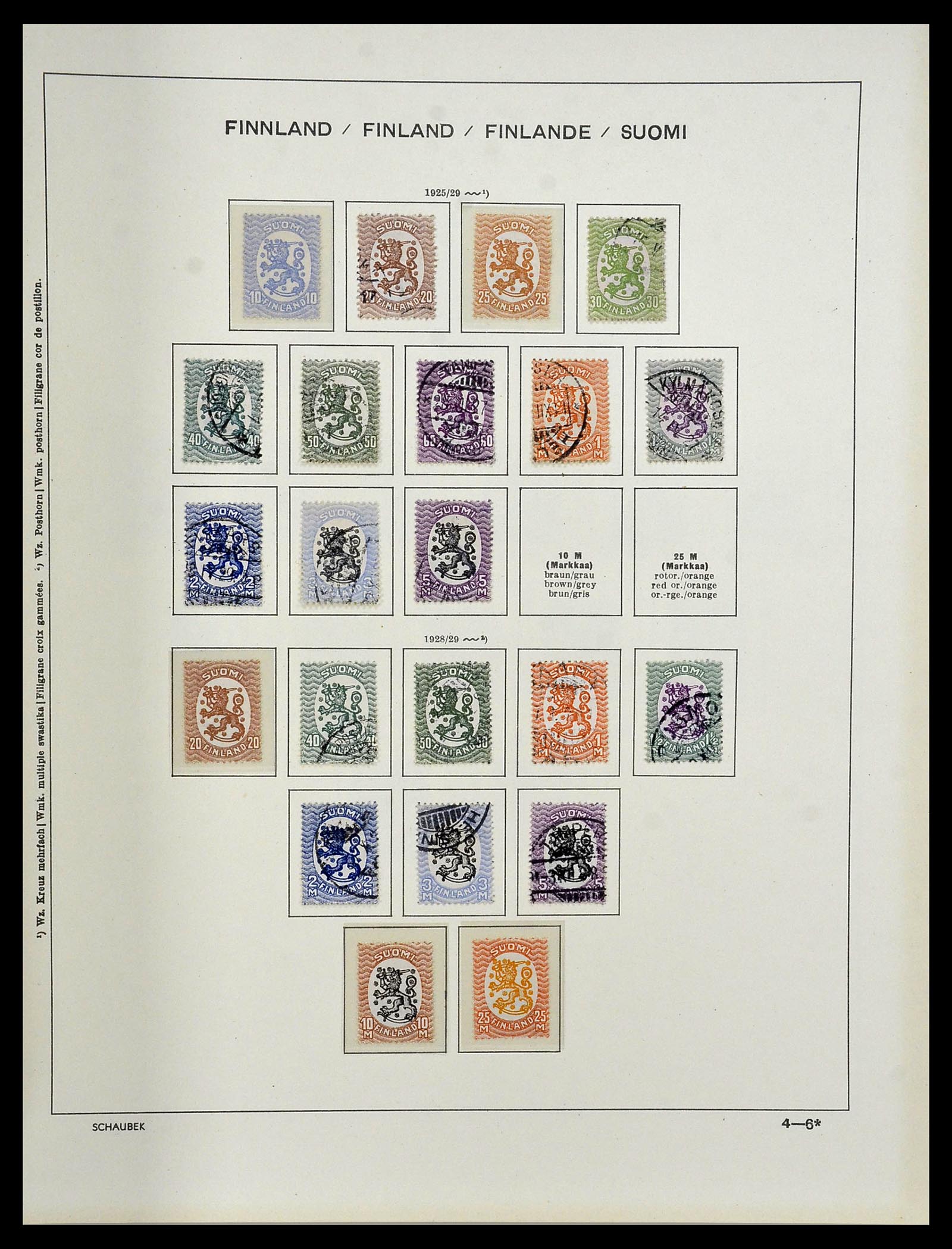 34312 061 - Postzegelverzameling 34312 Scandinavië 1855-1965.