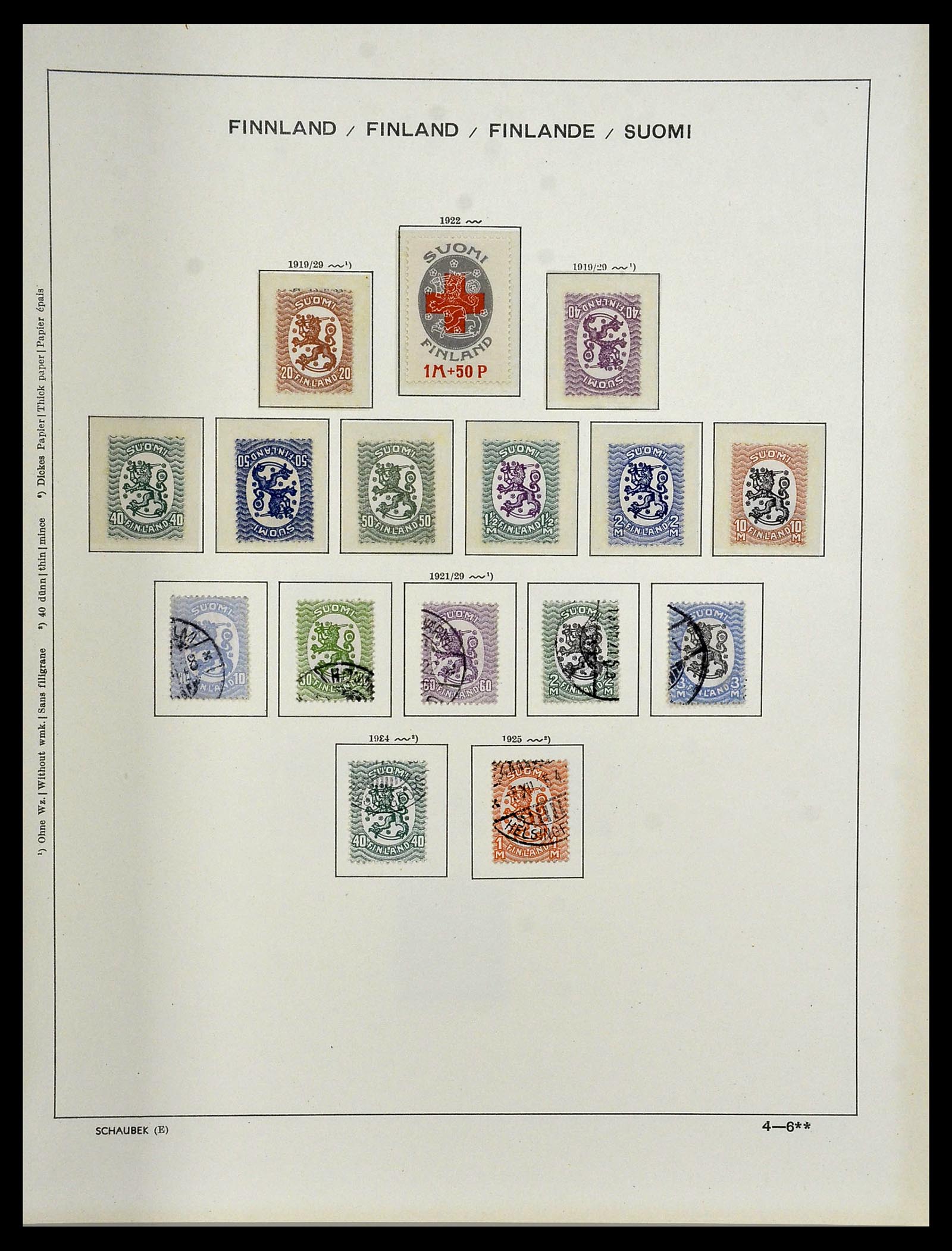 34312 062 - Postzegelverzameling 34312 Scandinavië 1855-1965.