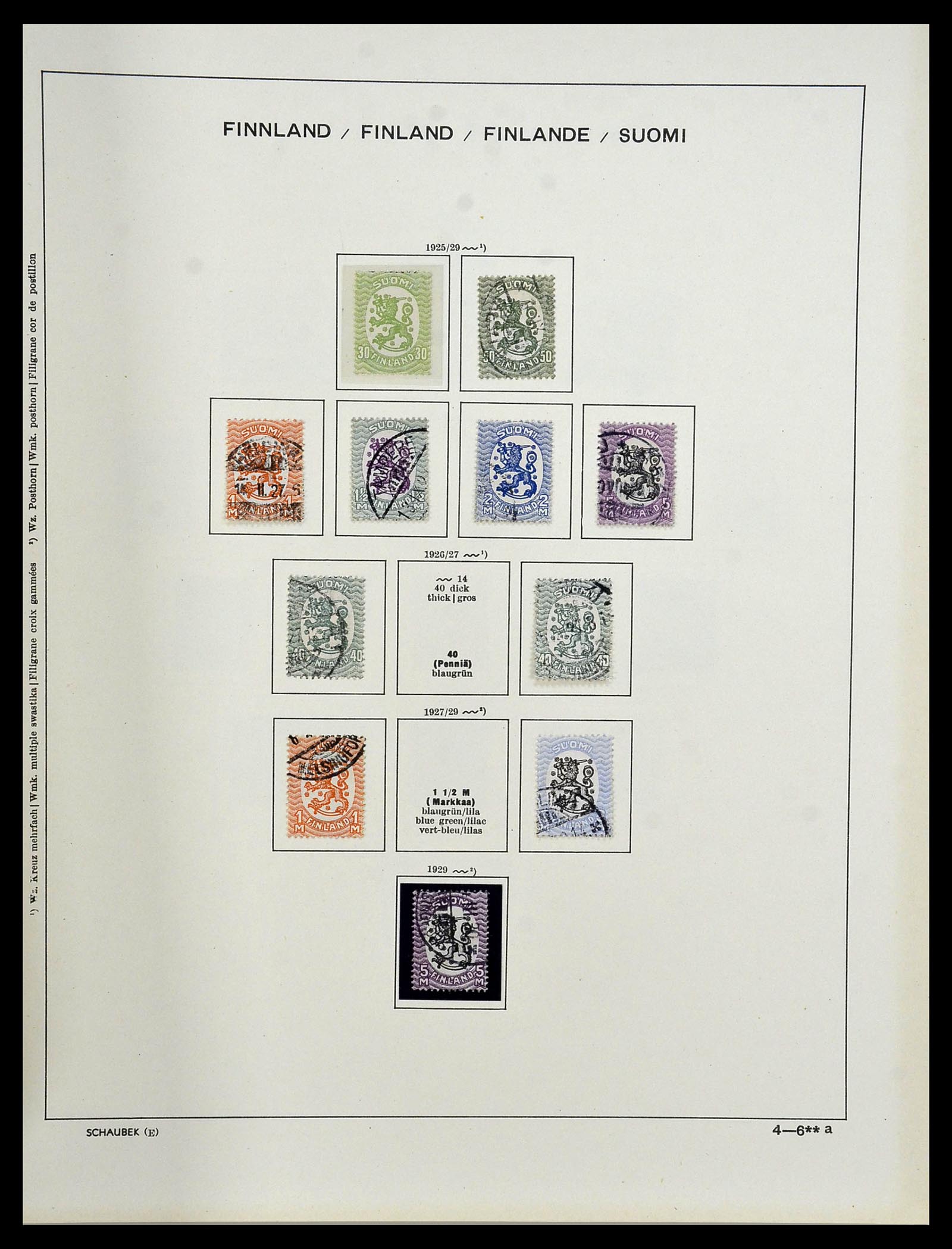 34312 063 - Postzegelverzameling 34312 Scandinavië 1855-1965.