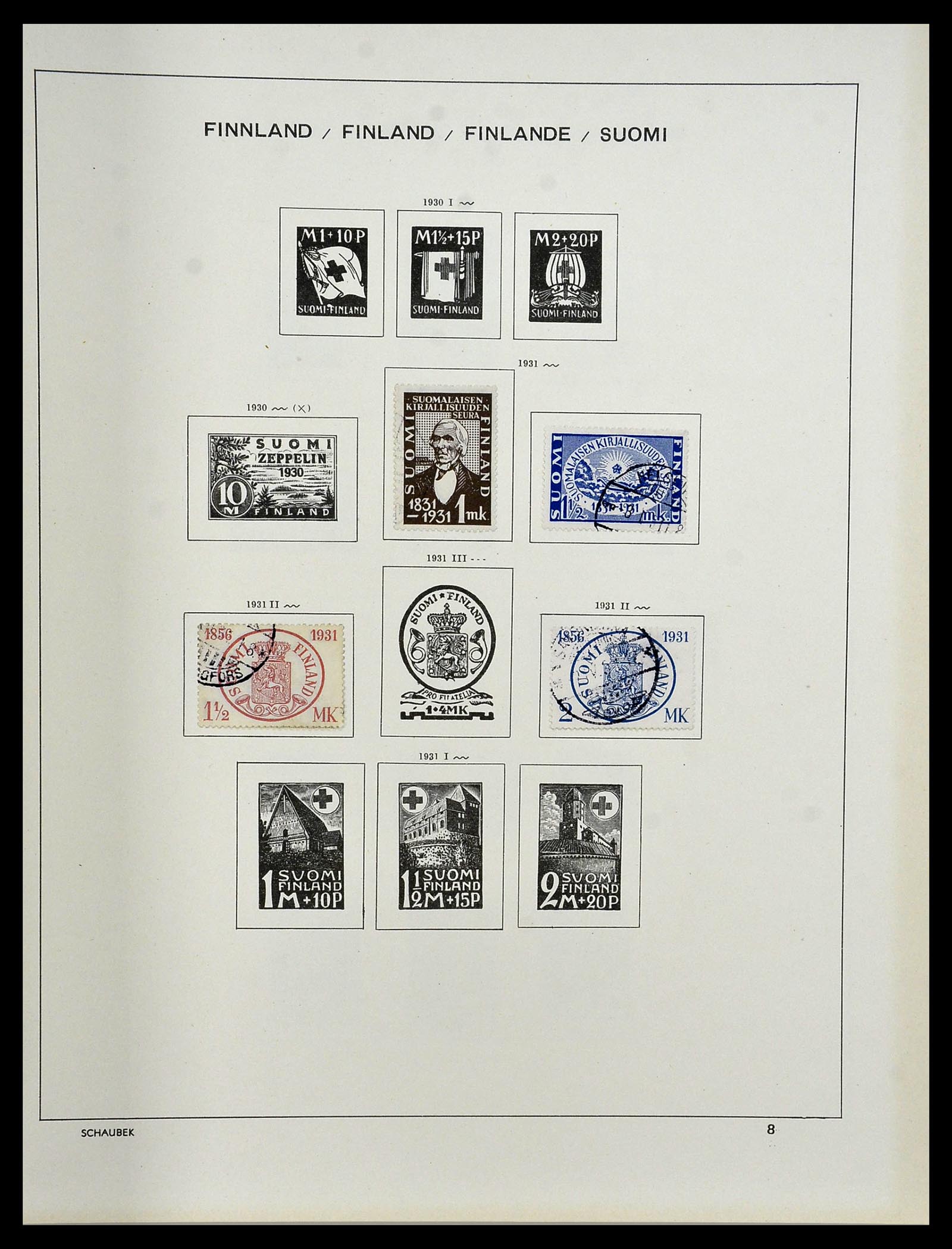 34312 065 - Stamp collection 34312 Scandinavia 1855-1965.