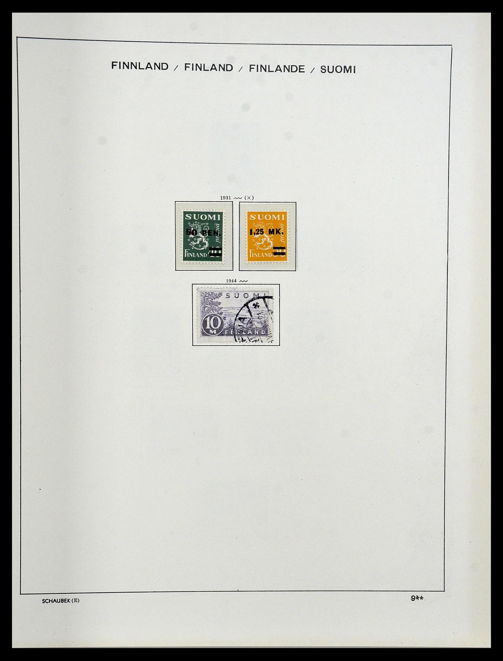 34312 067 - Stamp collection 34312 Scandinavia 1855-1965.