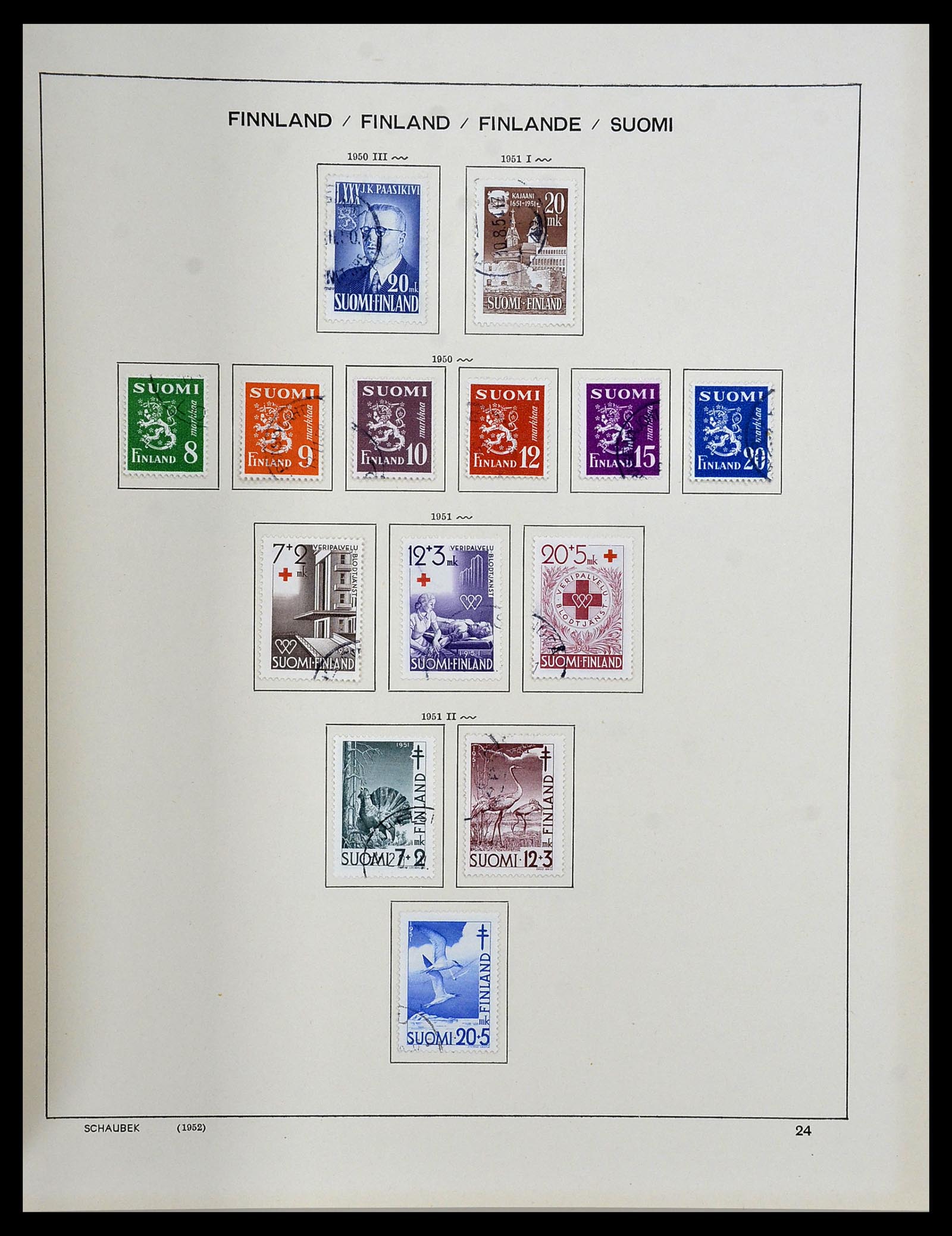 34312 083 - Stamp collection 34312 Scandinavia 1855-1965.