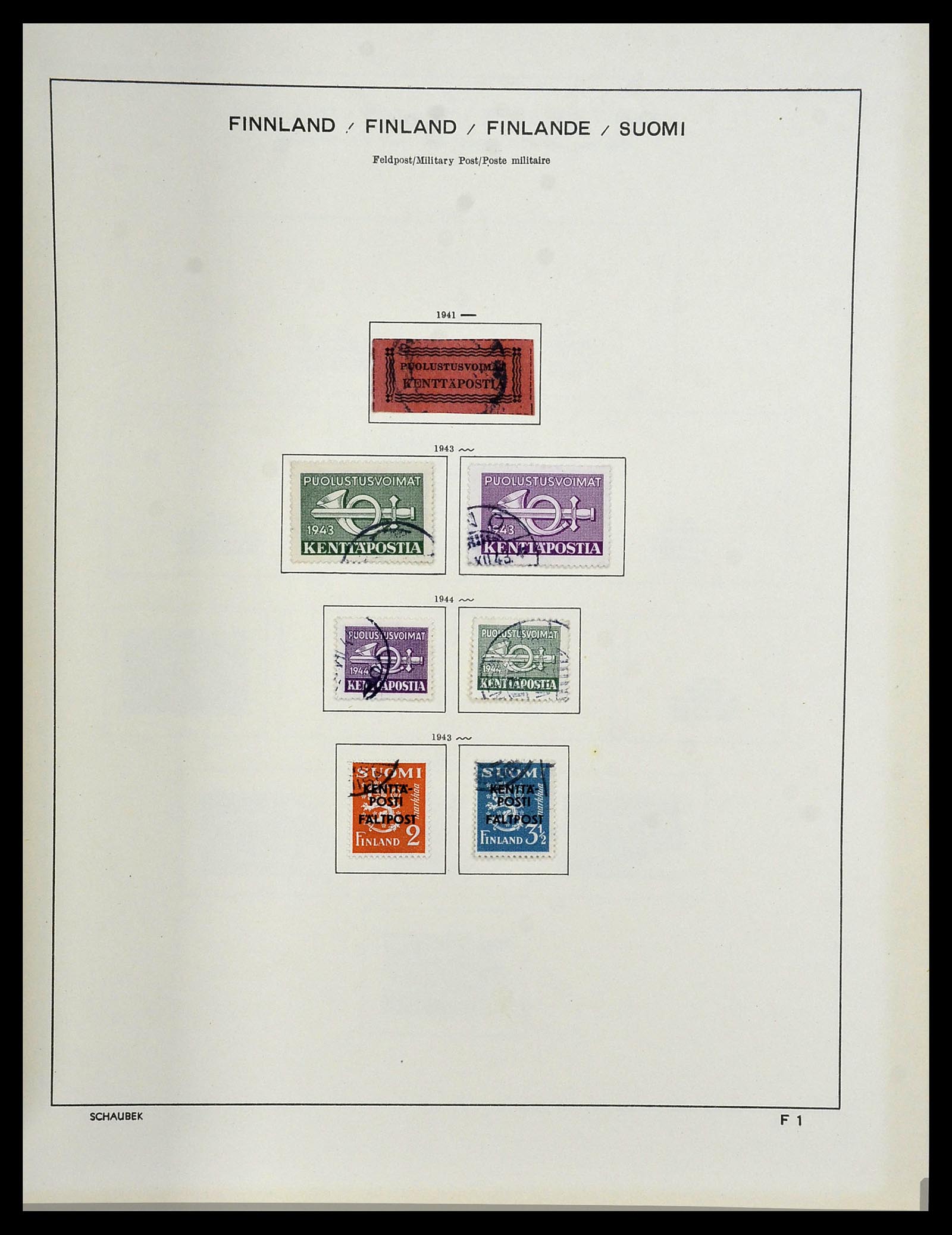 34312 099 - Postzegelverzameling 34312 Scandinavië 1855-1965.