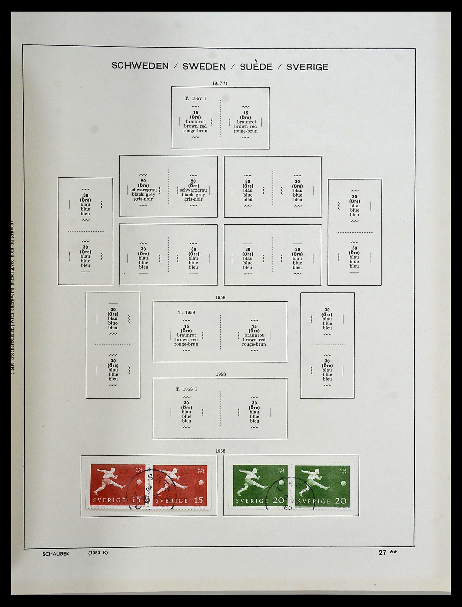 34312 197 - Stamp collection 34312 Scandinavia 1855-1965.