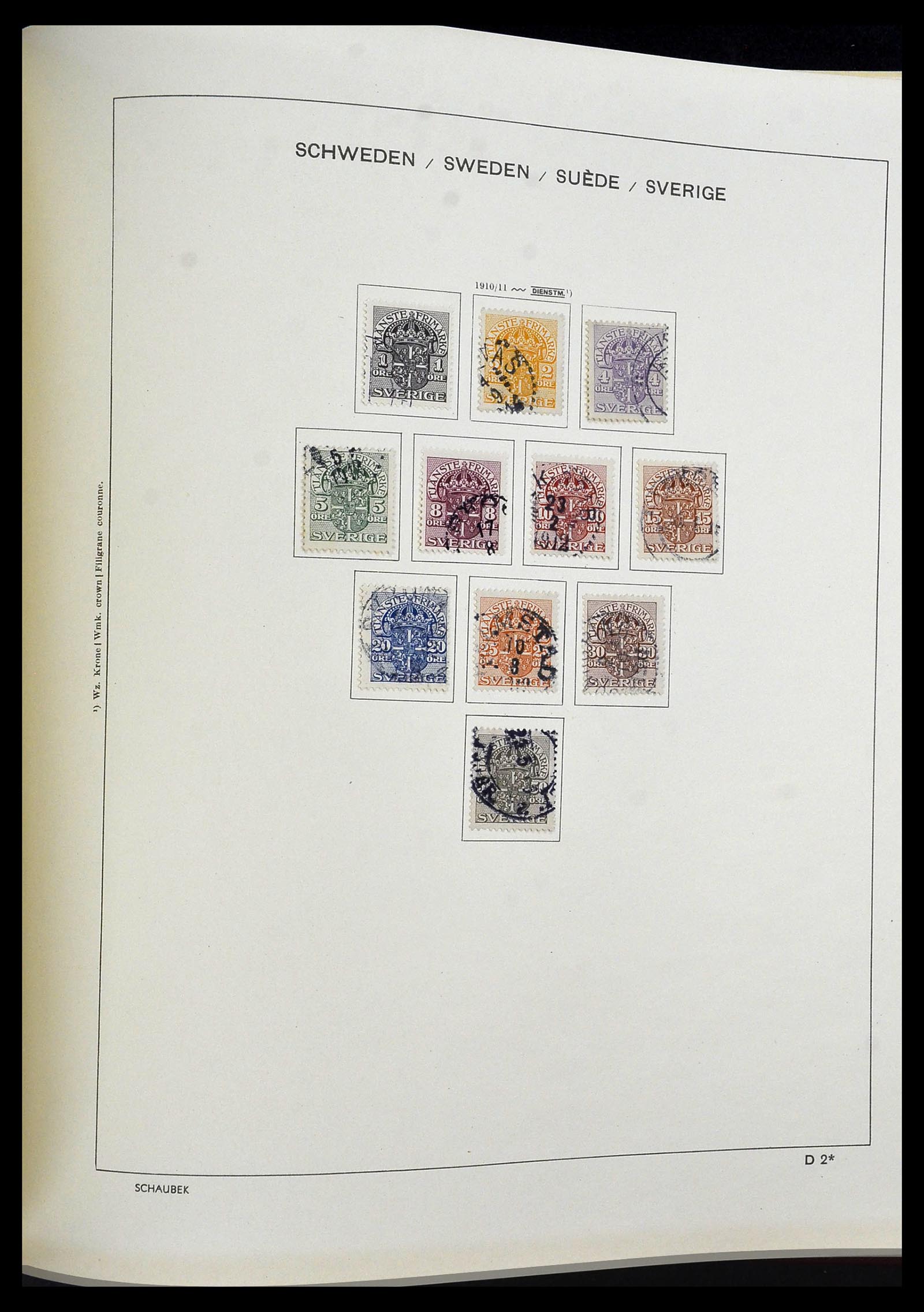 34312 219 - Postzegelverzameling 34312 Scandinavië 1855-1965.