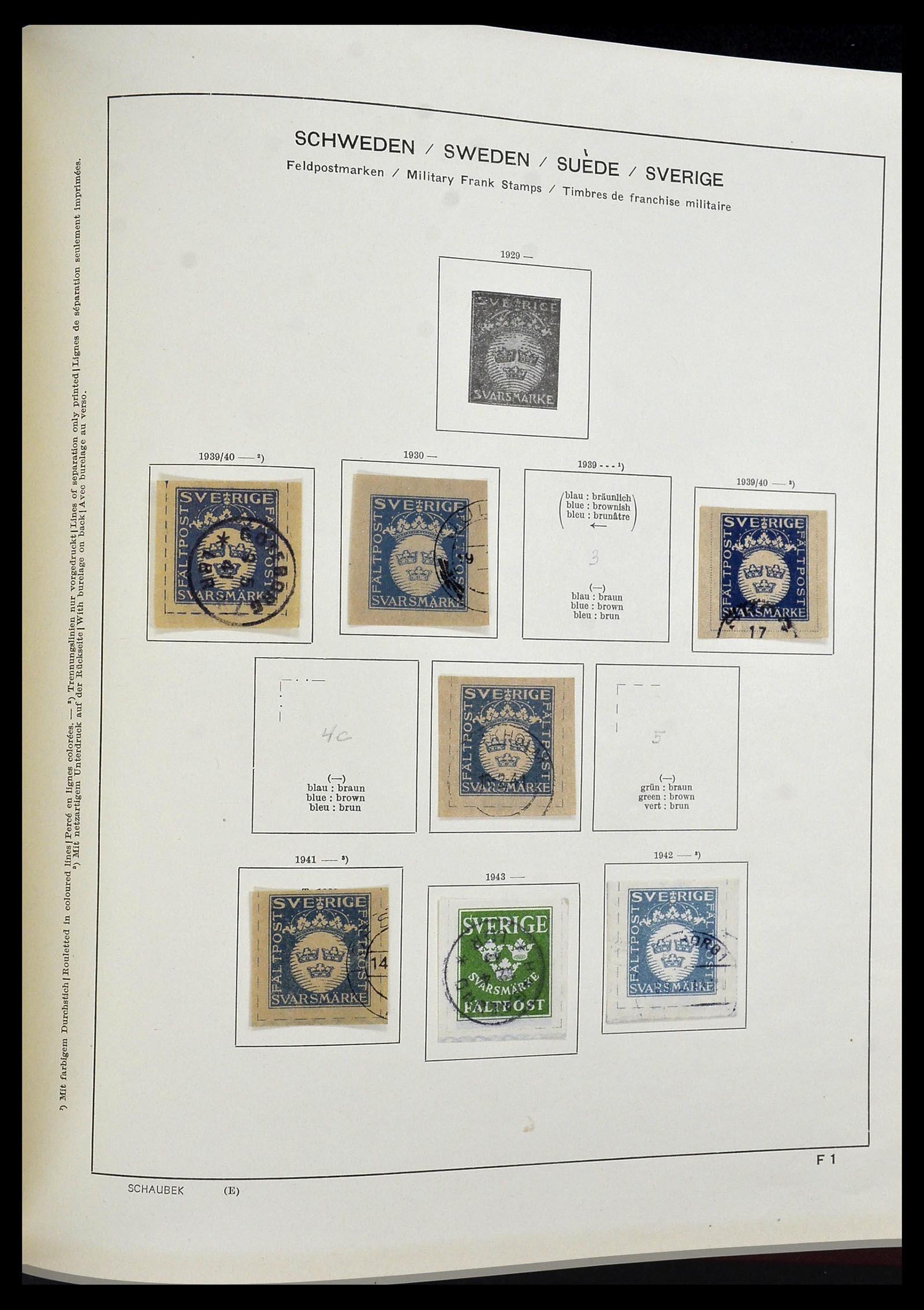 34312 222 - Stamp collection 34312 Scandinavia 1855-1965.