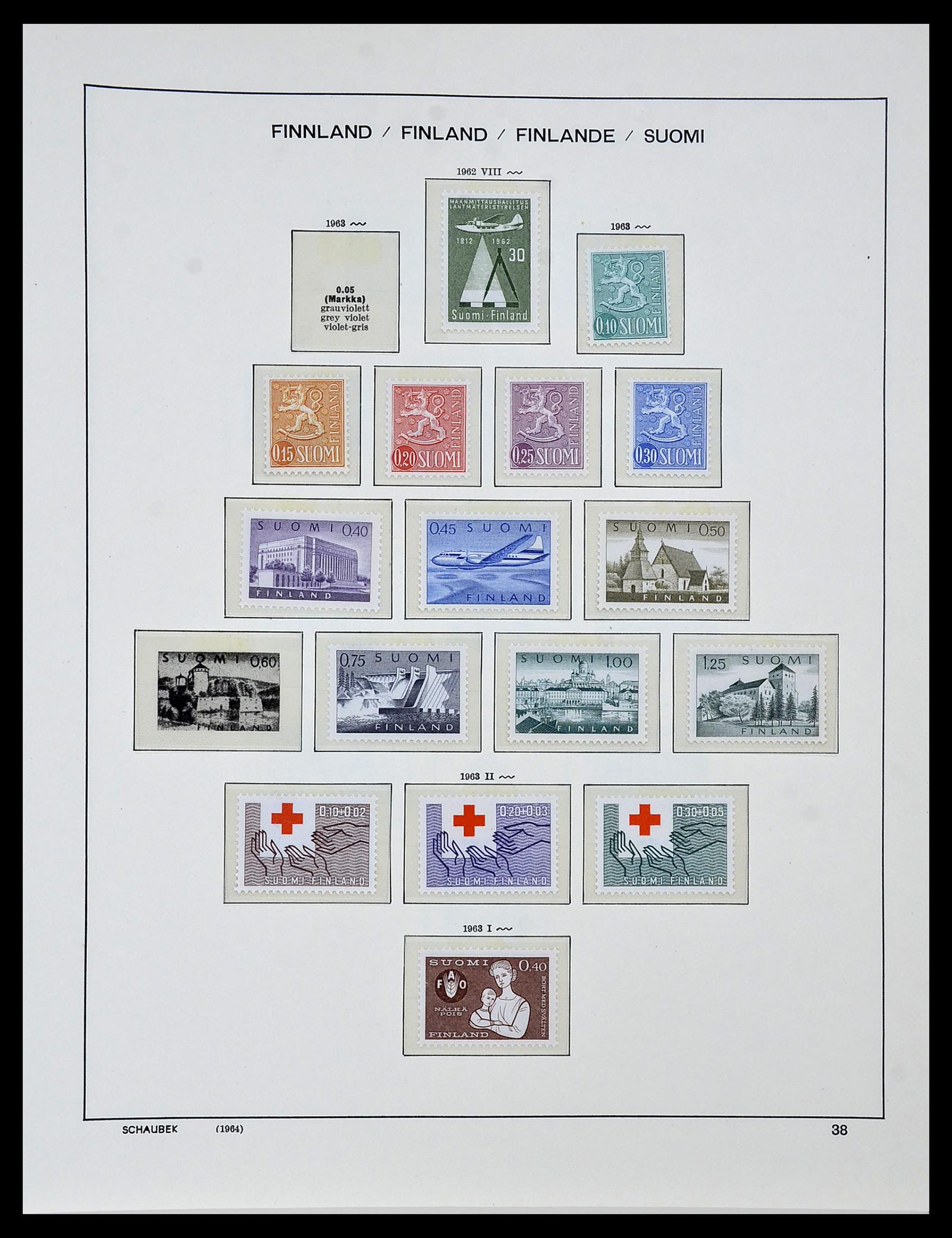 34313 023 - Postzegelverzameling 34313 Scandinavië 1856-1990.