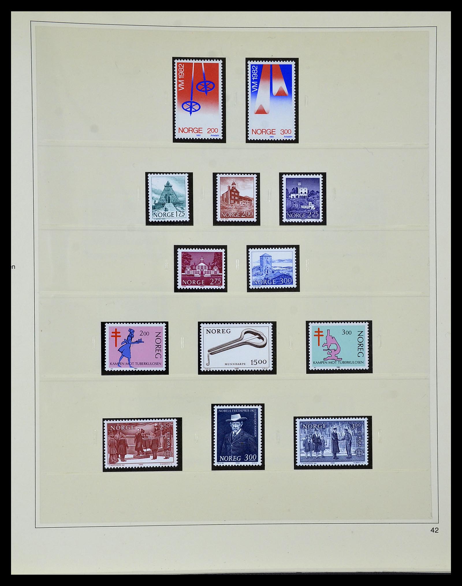 34313 039 - Postzegelverzameling 34313 Scandinavië 1856-1990.