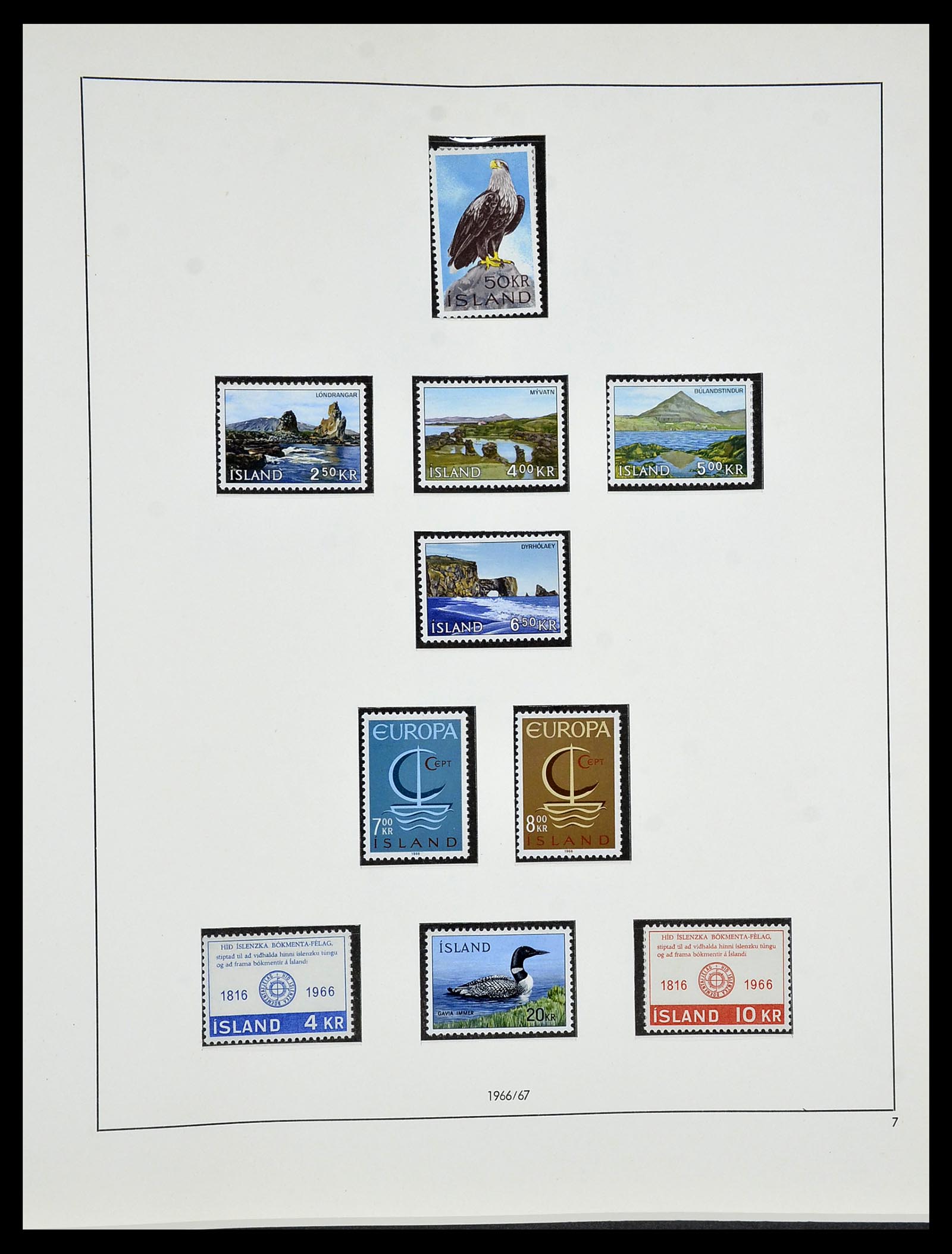 34313 062 - Stamp collection 34313 Scandinavia 1856-1990.