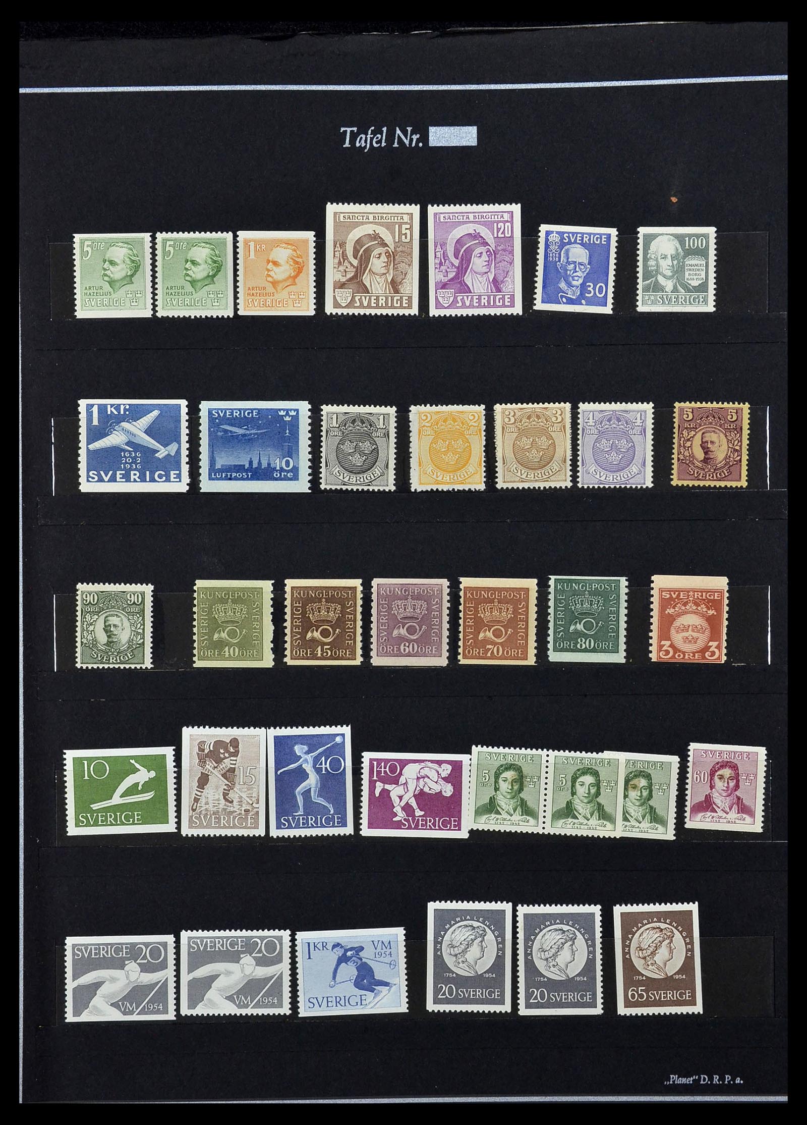 34313 086 - Stamp collection 34313 Scandinavia 1856-1990.