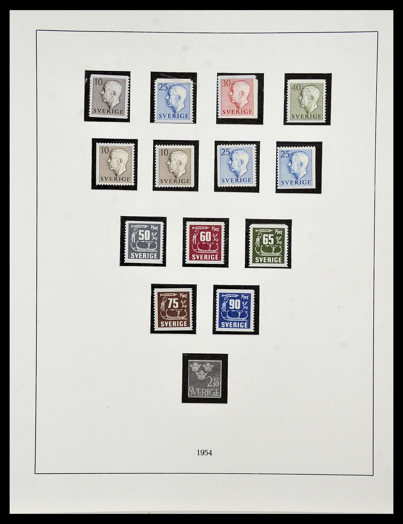 34313 088 - Stamp collection 34313 Scandinavia 1856-1990.