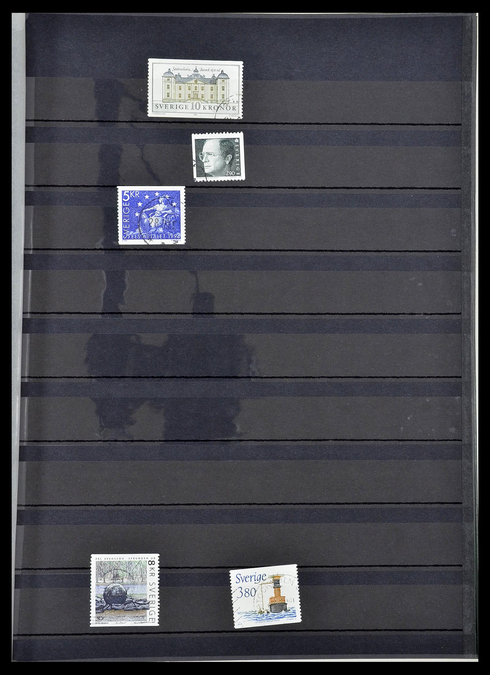 34313 401 - Stamp collection 34313 Scandinavia 1856-1990.