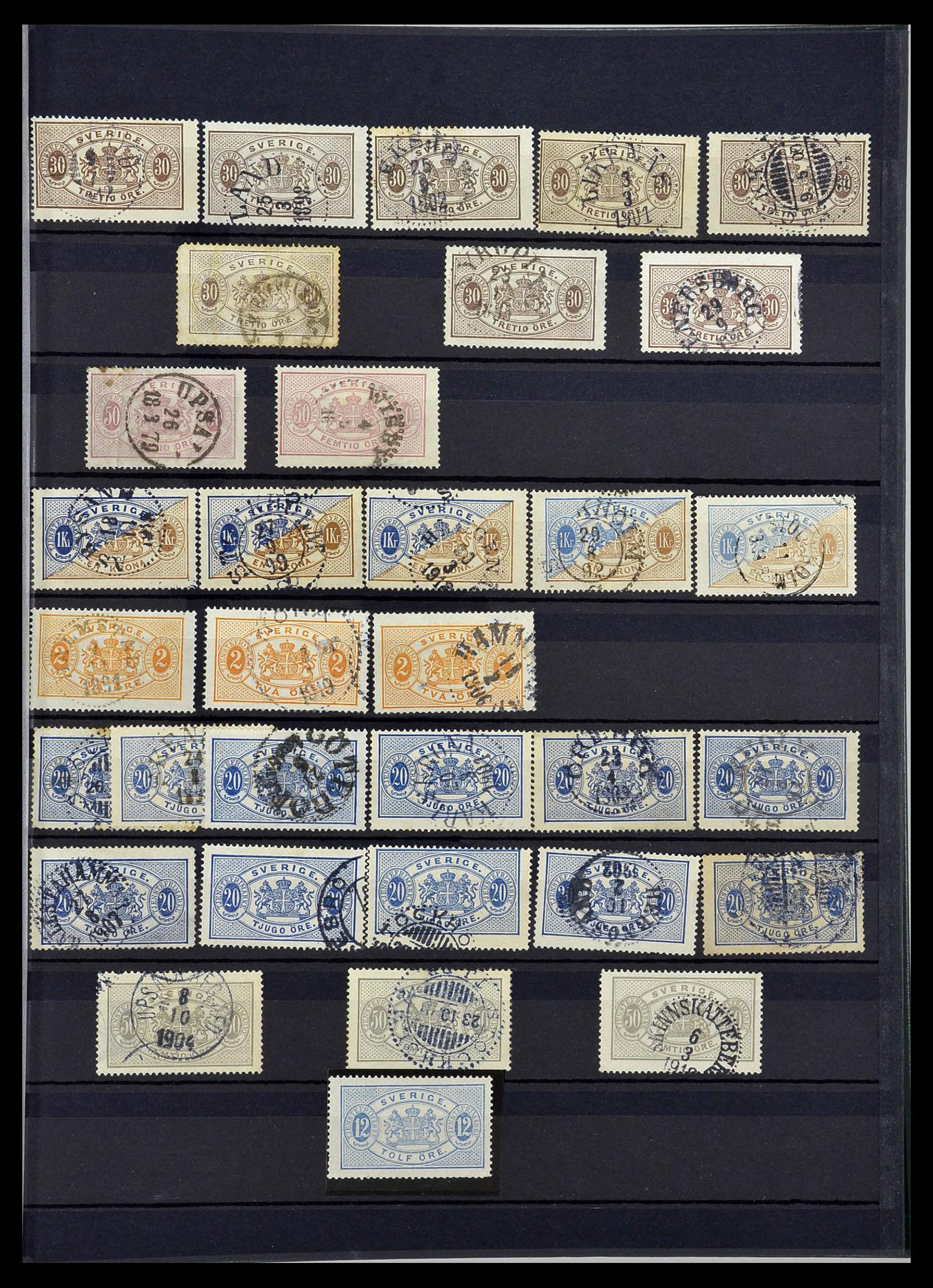 34313 402 - Stamp collection 34313 Scandinavia 1856-1990.