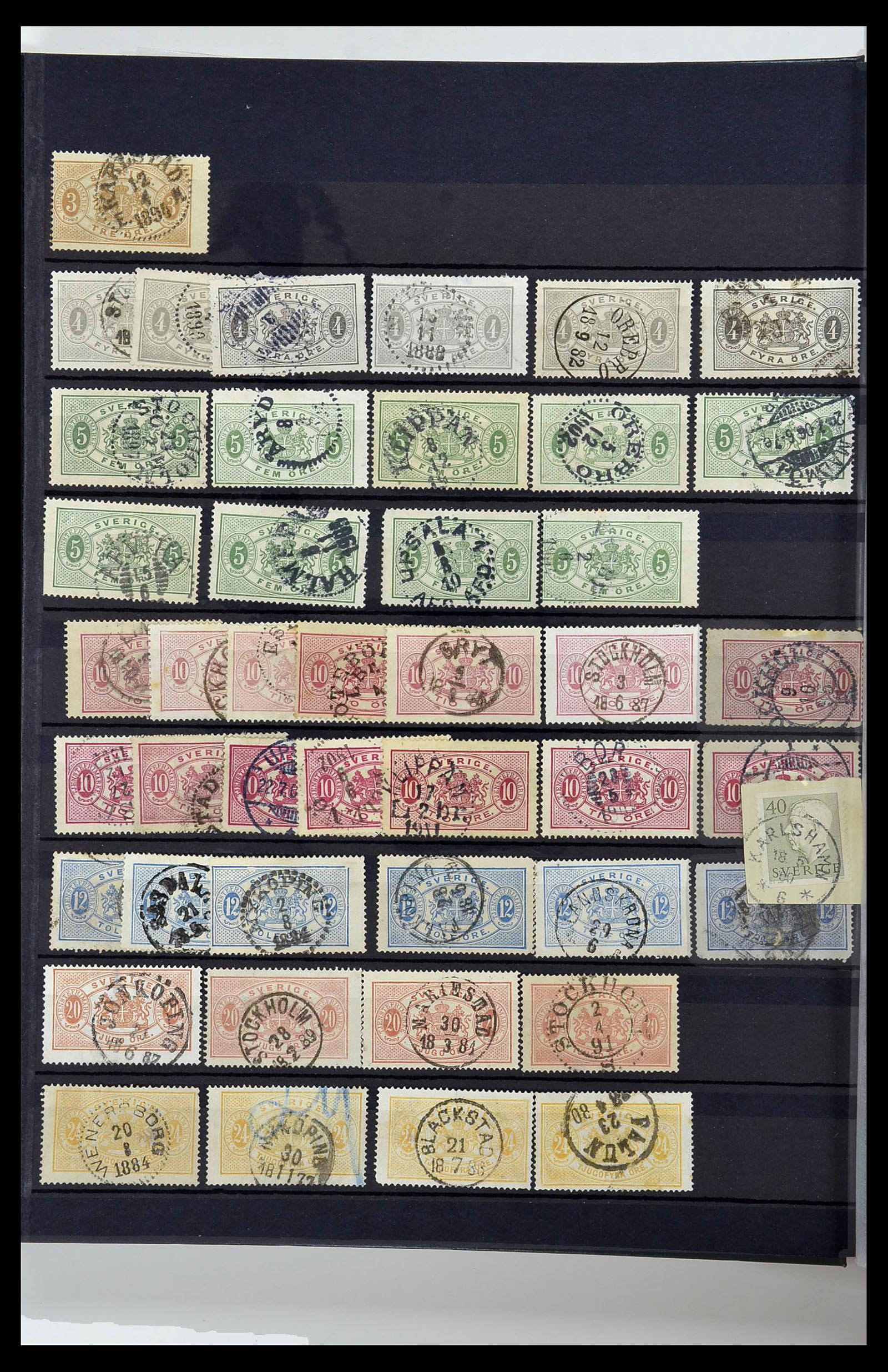 34313 403 - Stamp collection 34313 Scandinavia 1856-1990.