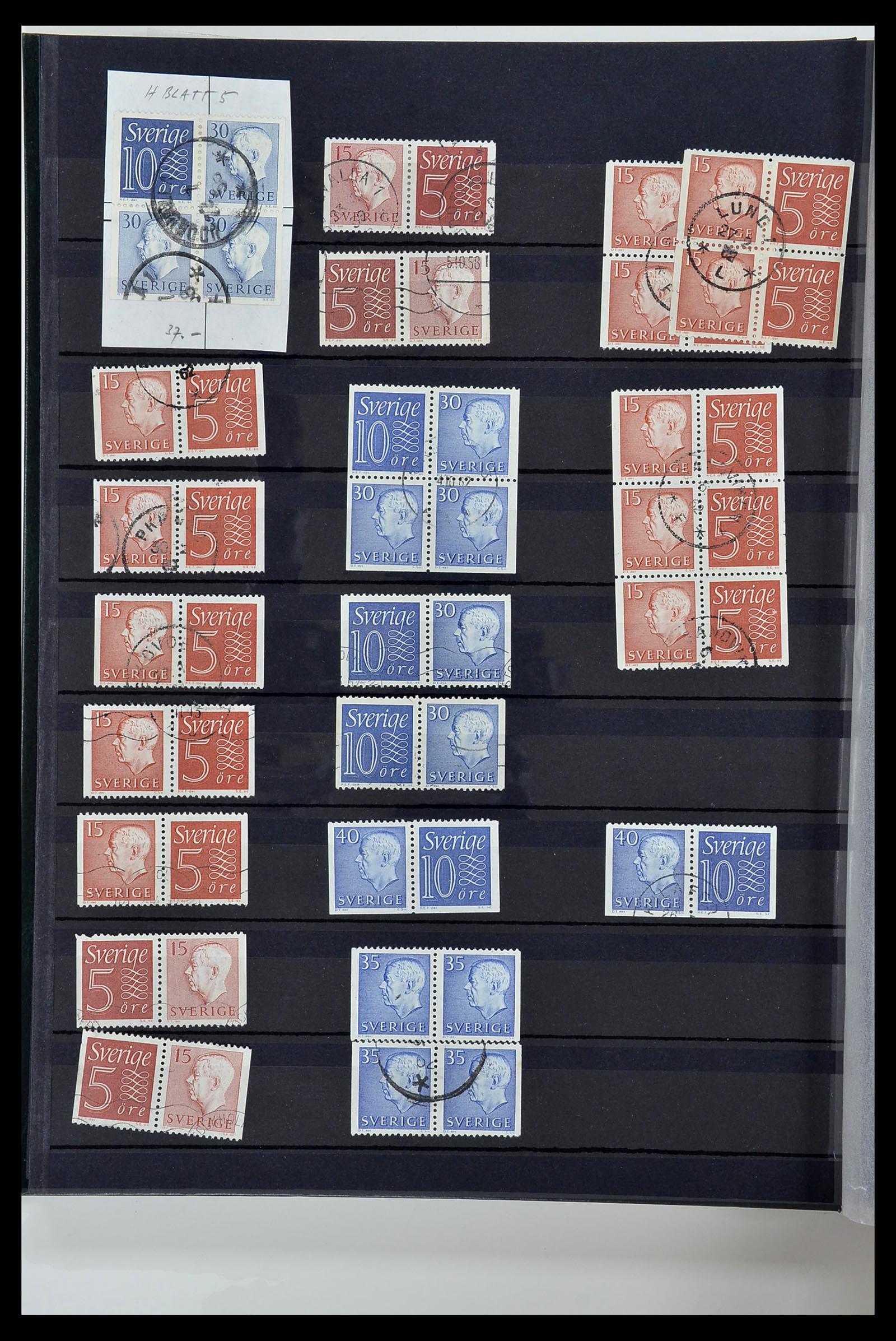 34313 406 - Stamp collection 34313 Scandinavia 1856-1990.