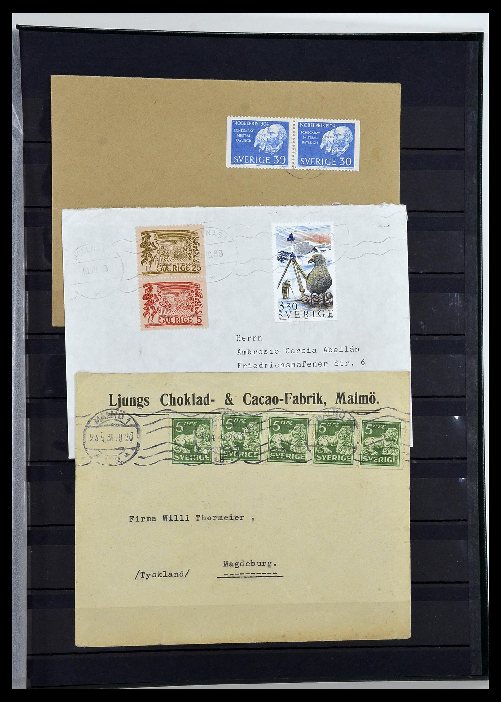 34313 413 - Stamp collection 34313 Scandinavia 1856-1990.