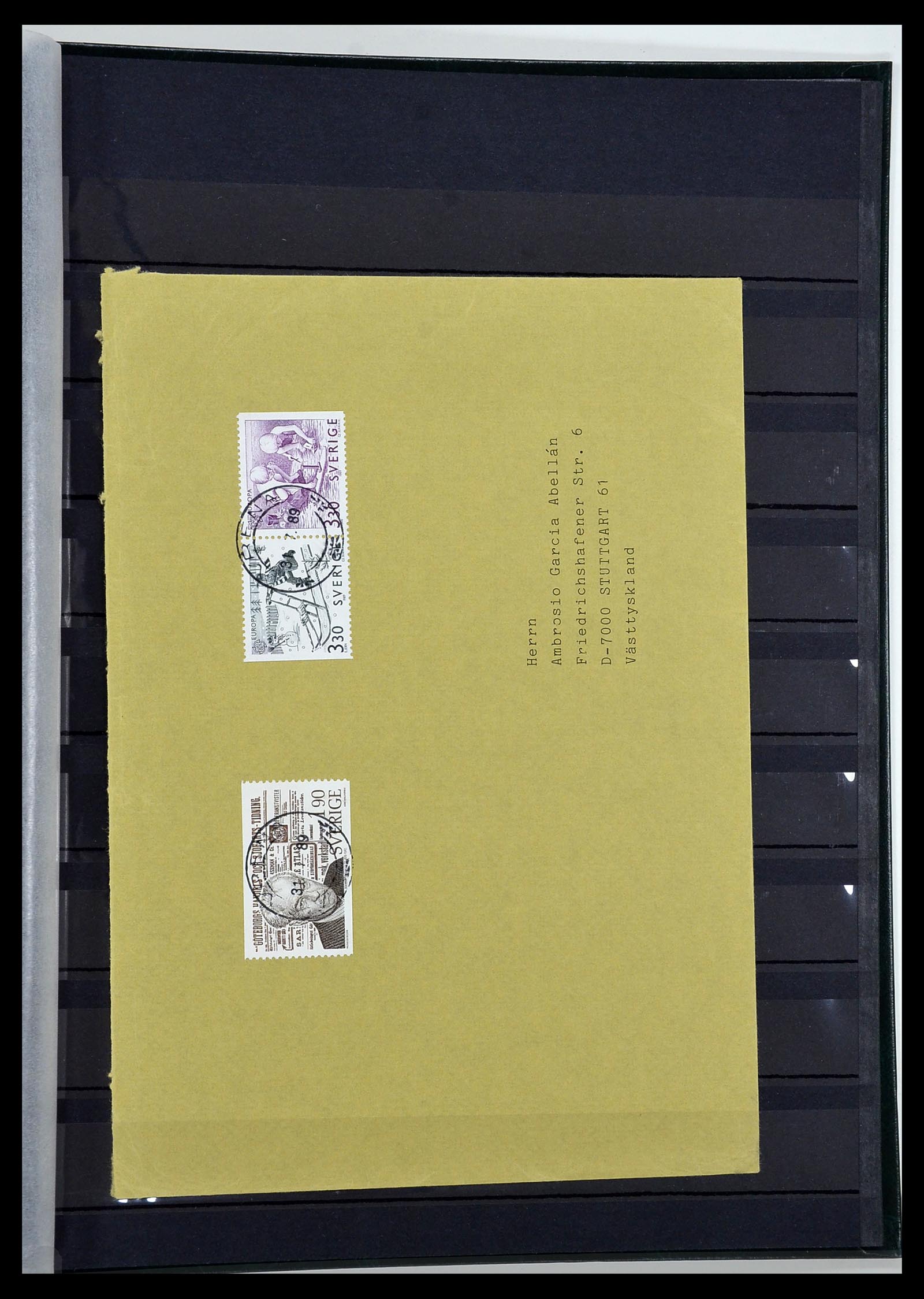 34313 414 - Stamp collection 34313 Scandinavia 1856-1990.