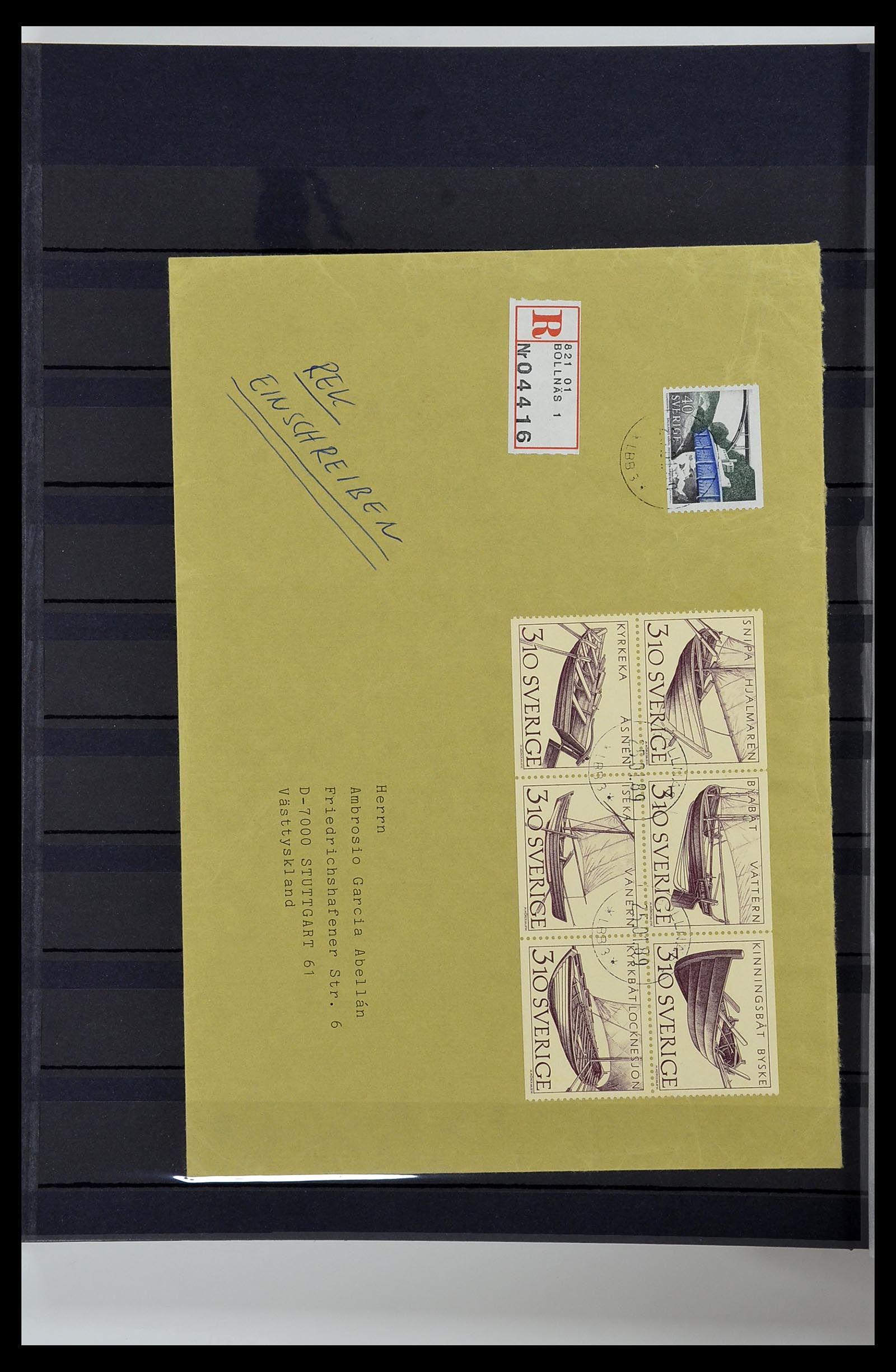 34313 415 - Stamp collection 34313 Scandinavia 1856-1990.