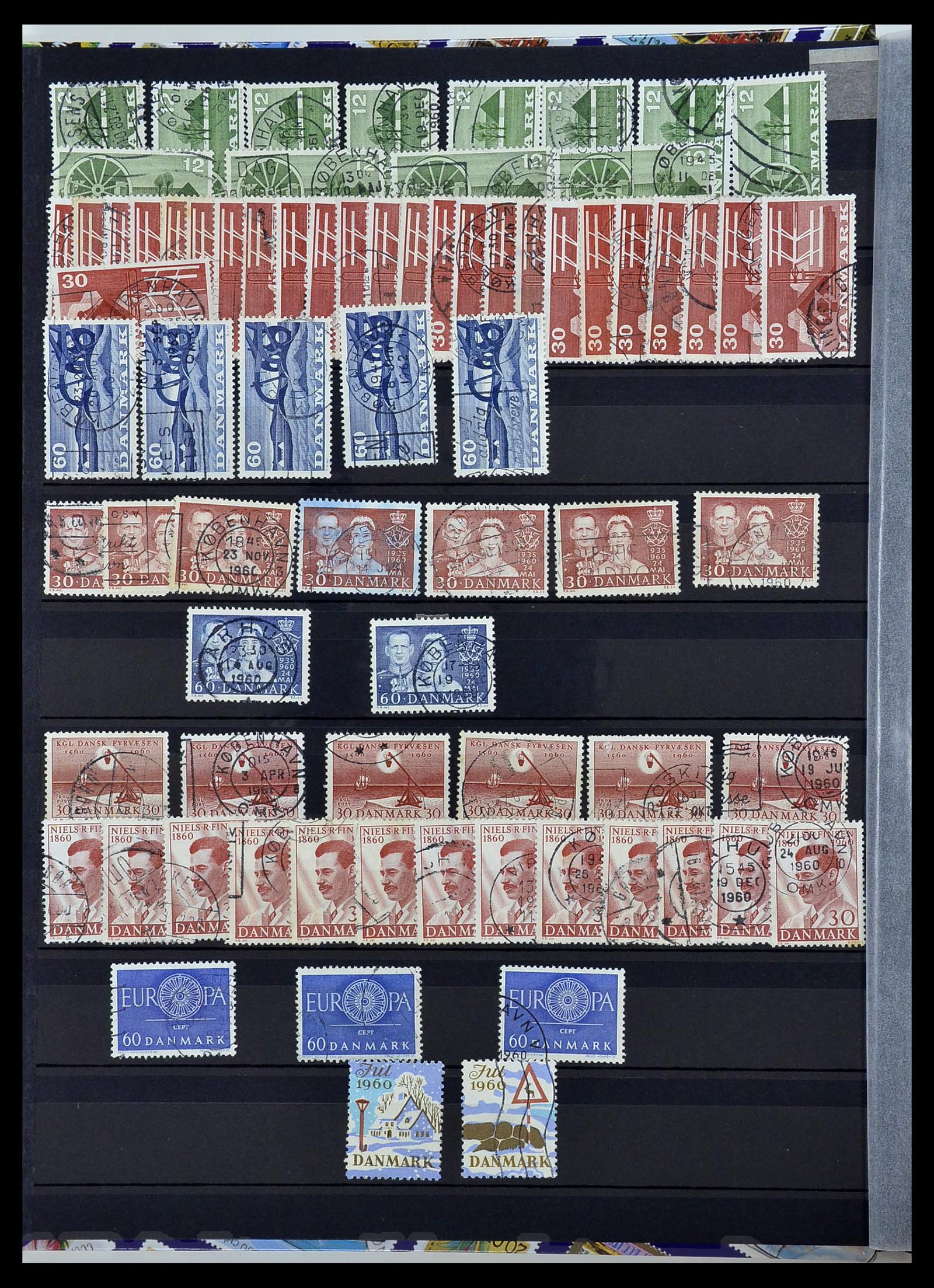 34313 427 - Stamp collection 34313 Scandinavia 1856-1990.