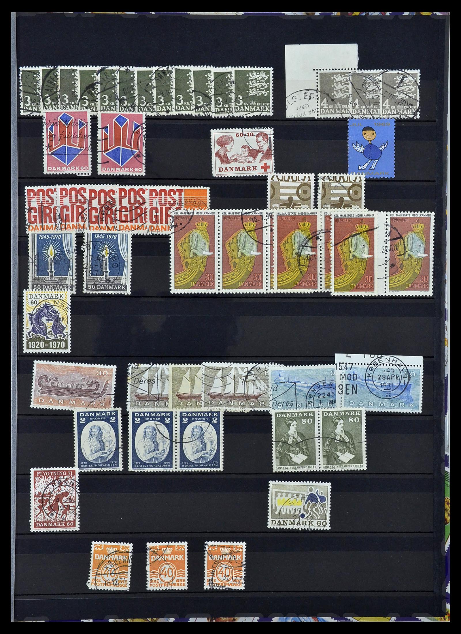 34313 434 - Stamp collection 34313 Scandinavia 1856-1990.