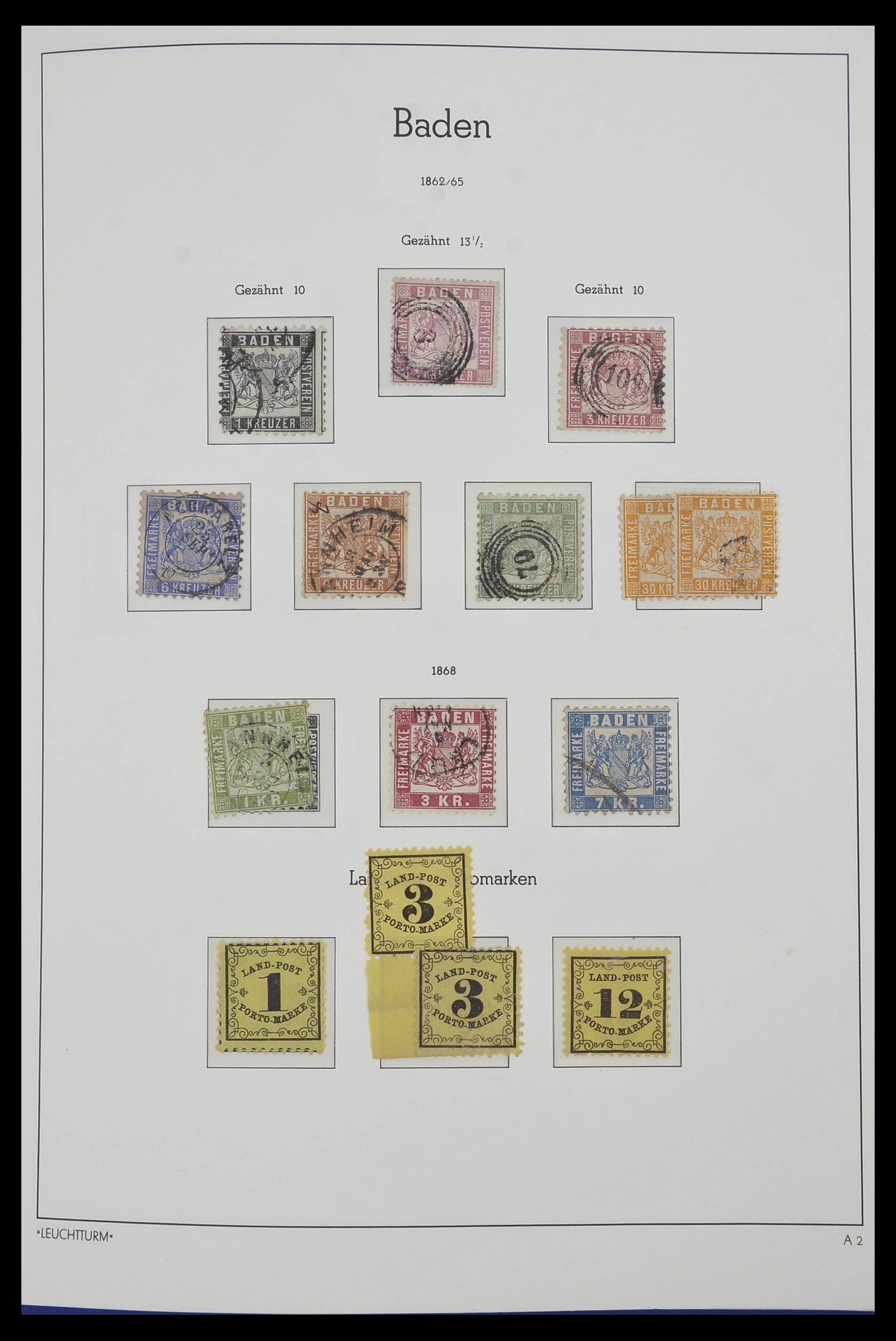 34315 002 - Postzegelverzameling 34315 Oud Duitse Staten 1849-1920.