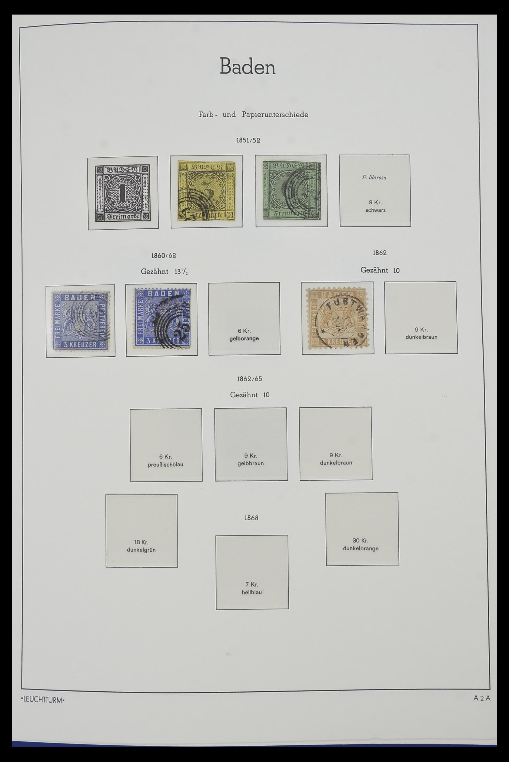 34315 003 - Stamp collection 34315 Old German States 1849-1920.