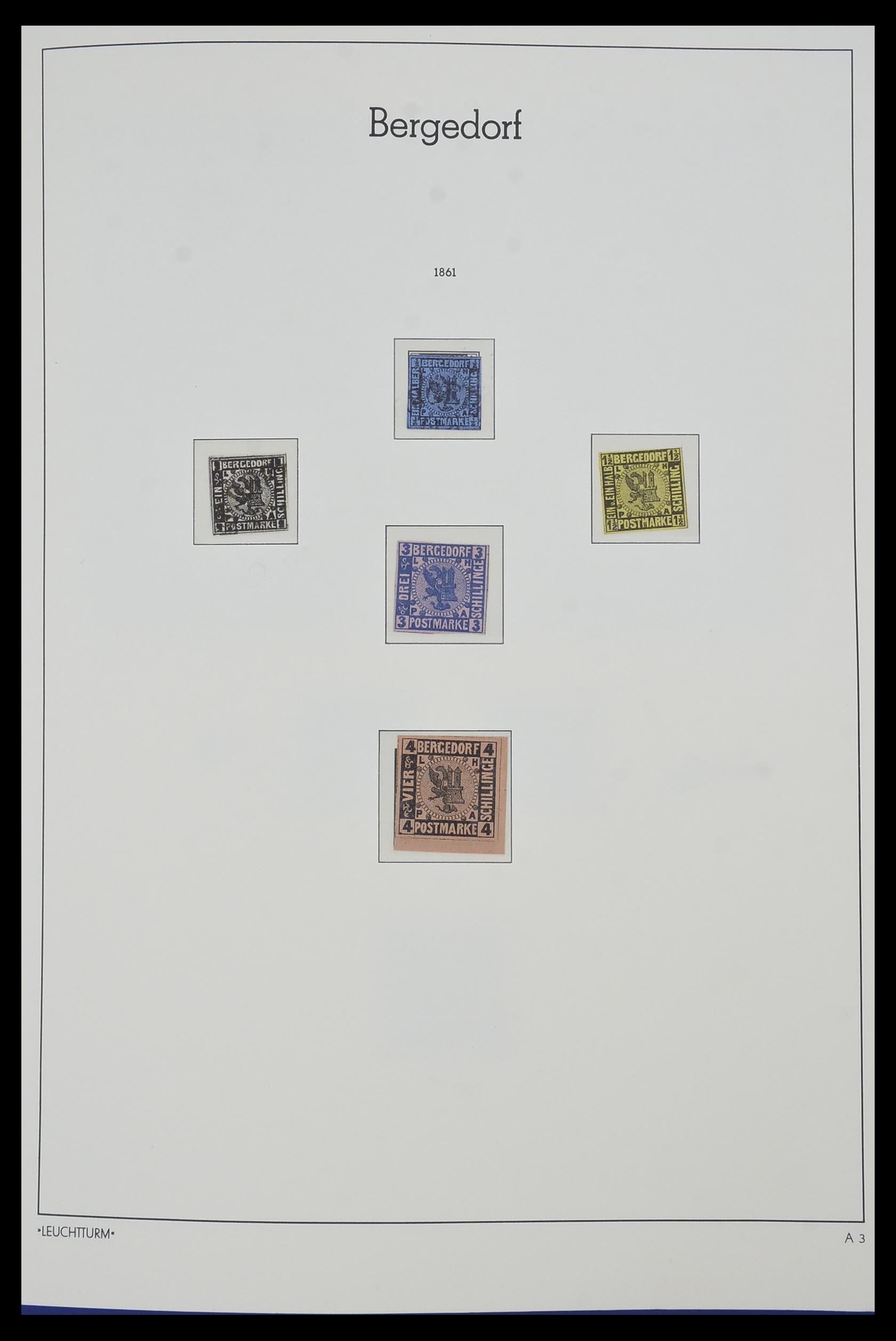 34315 004 - Postzegelverzameling 34315 Oud Duitse Staten 1849-1920.