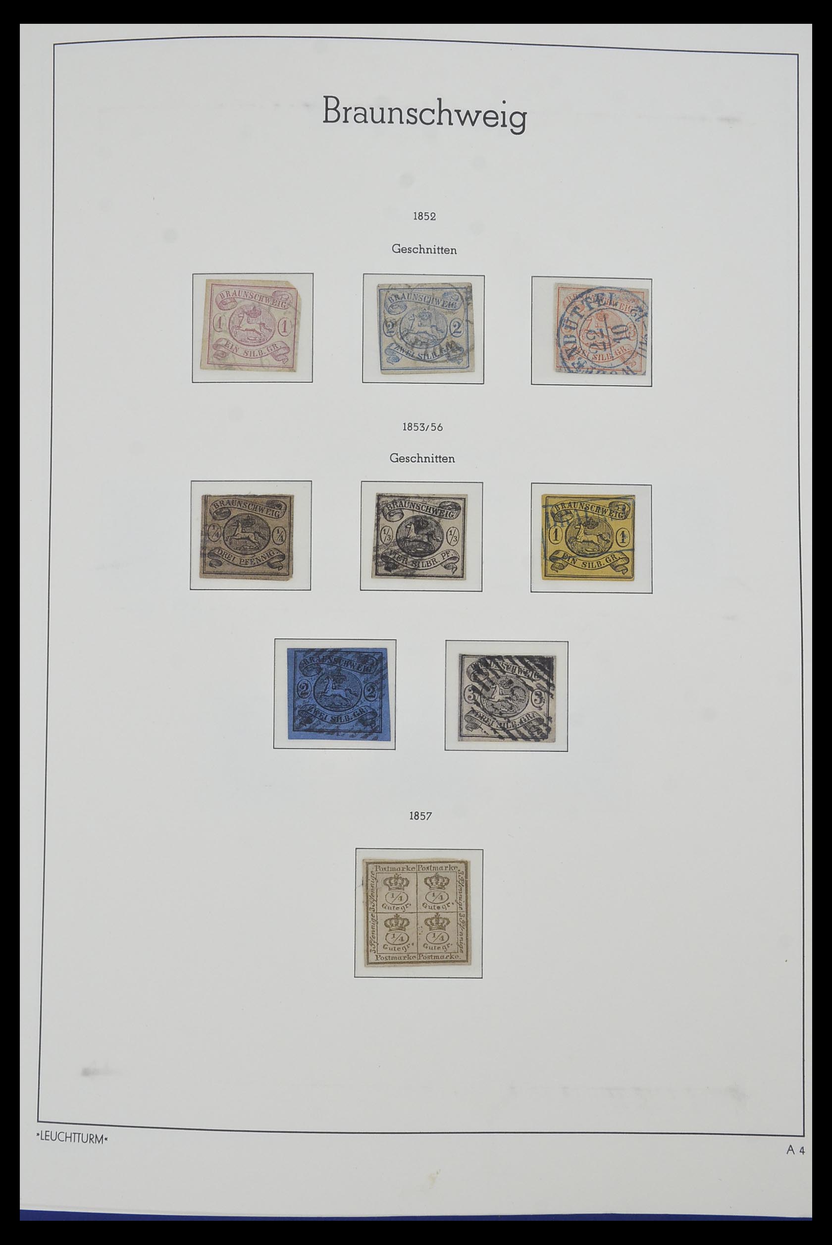 34315 006 - Stamp collection 34315 Old German States 1849-1920.