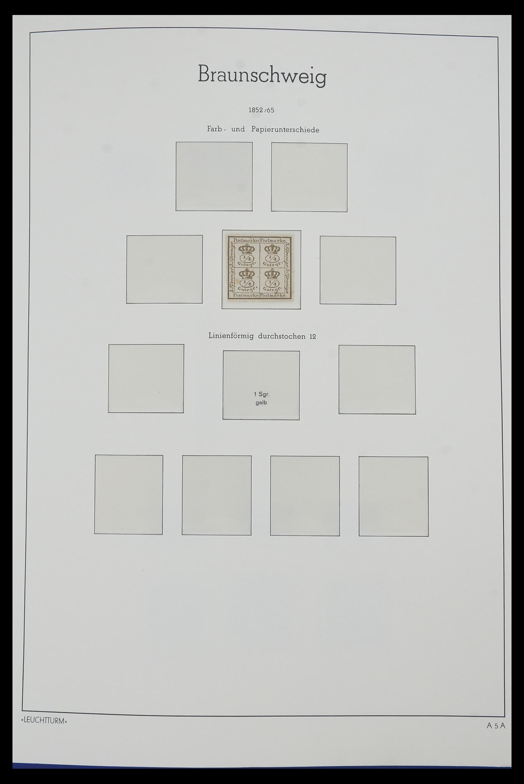 34315 008 - Postzegelverzameling 34315 Oud Duitse Staten 1849-1920.