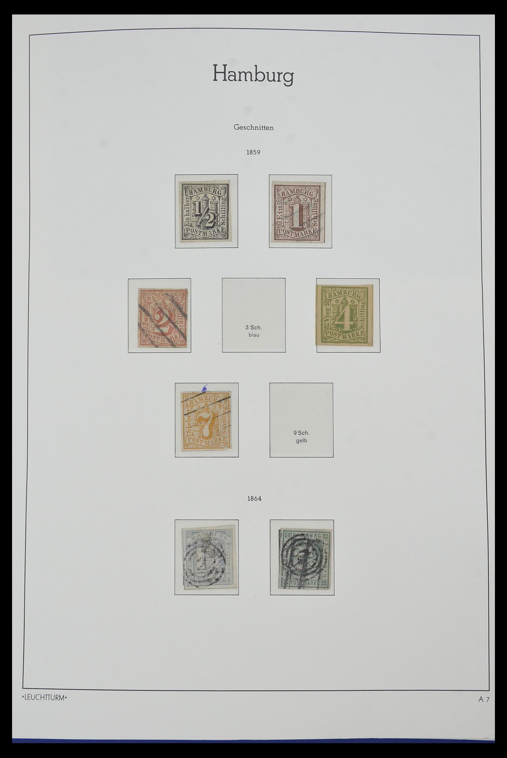 34315 011 - Postzegelverzameling 34315 Oud Duitse Staten 1849-1920.