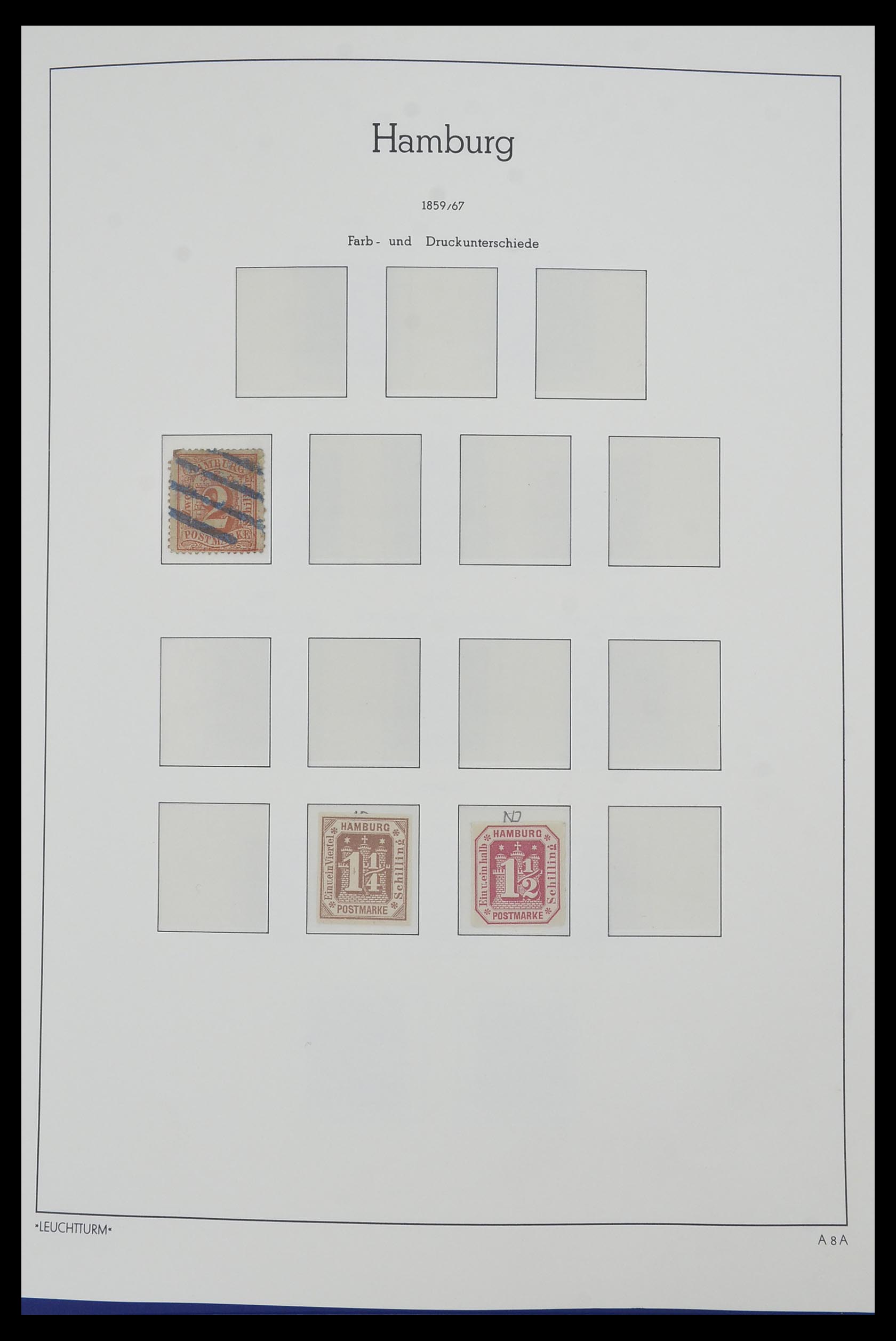 34315 014 - Postzegelverzameling 34315 Oud Duitse Staten 1849-1920.