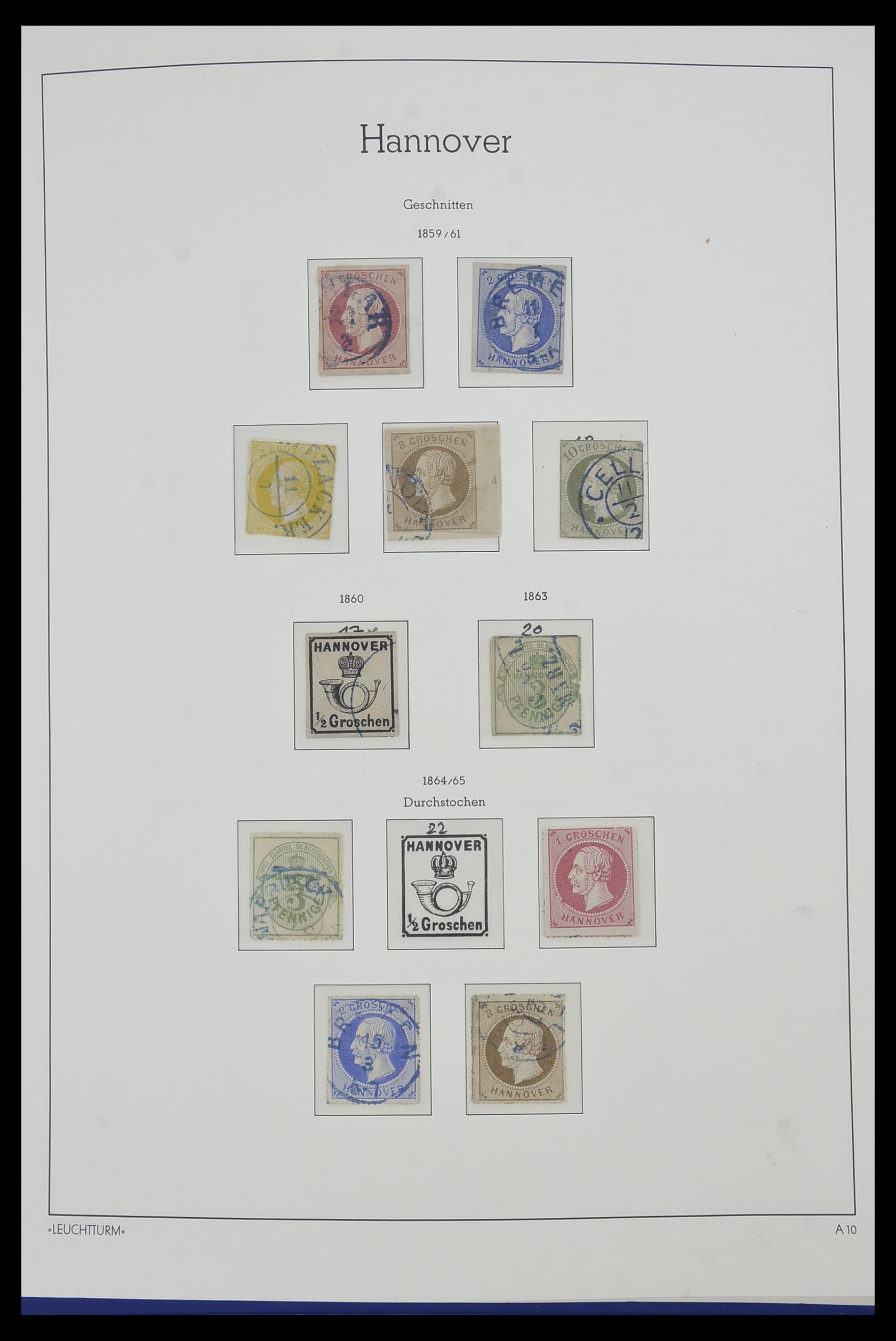 34315 017 - Postzegelverzameling 34315 Oud Duitse Staten 1849-1920.